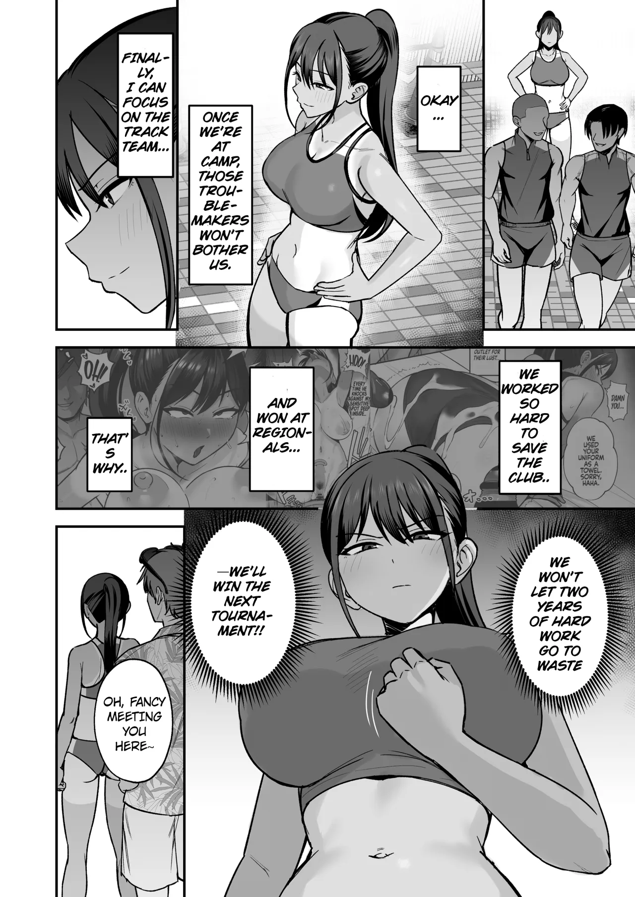 Rikujoubu Buchou, Yankee-tachi ni Otosareru 2 3
