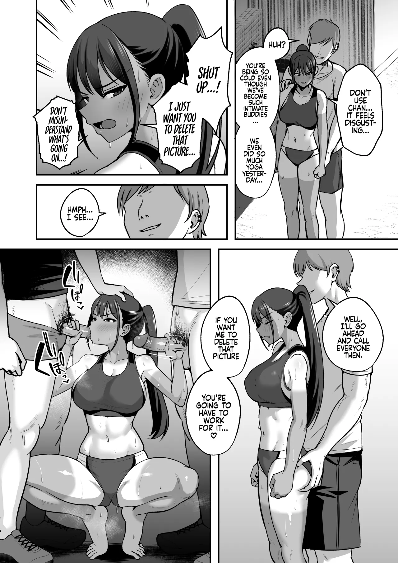 Rikujoubu Buchou, Yankee-tachi ni Otosareru - Decensored 17
