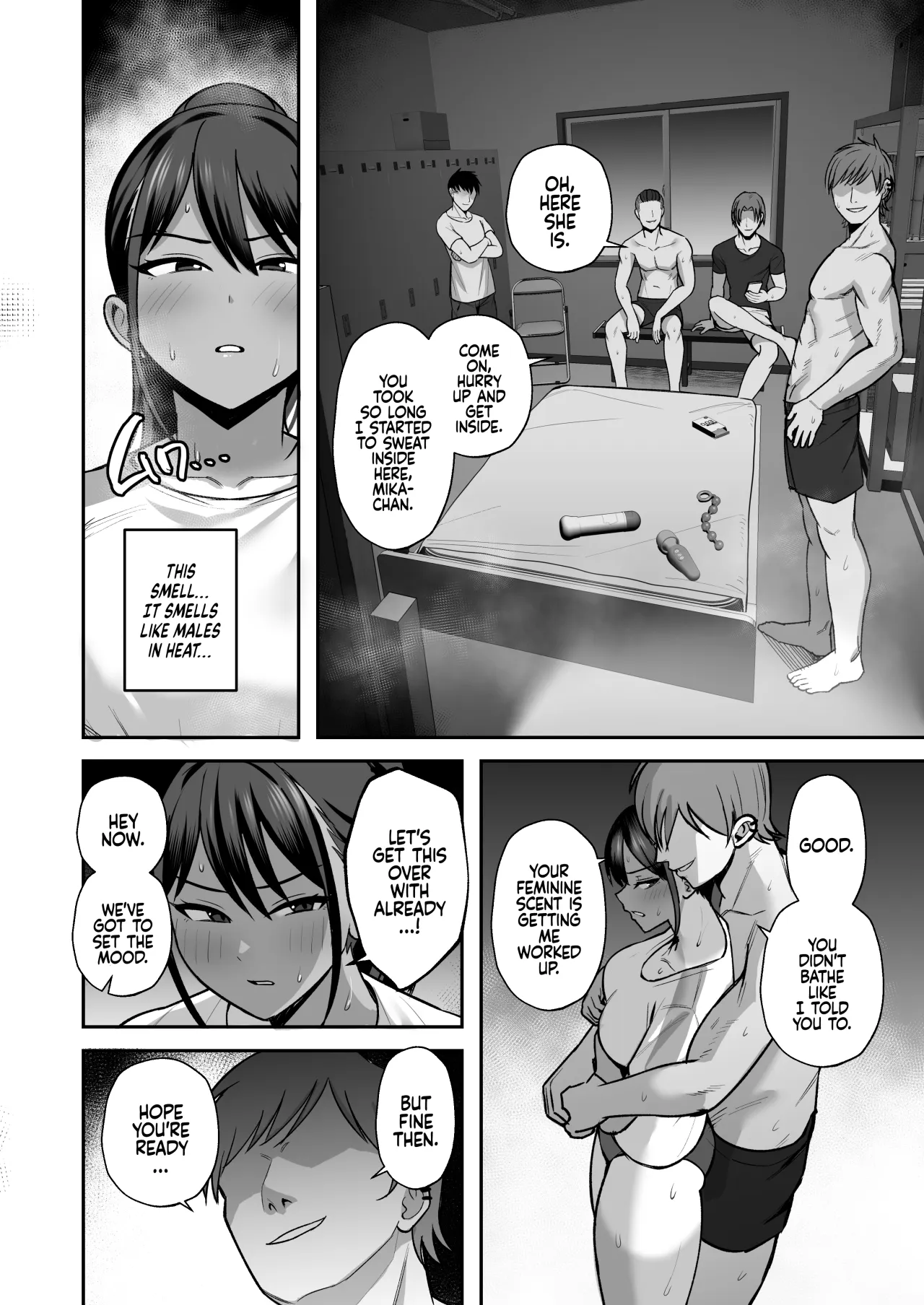 Rikujoubu Buchou, Yankee-tachi ni Otosareru - Decensored 25