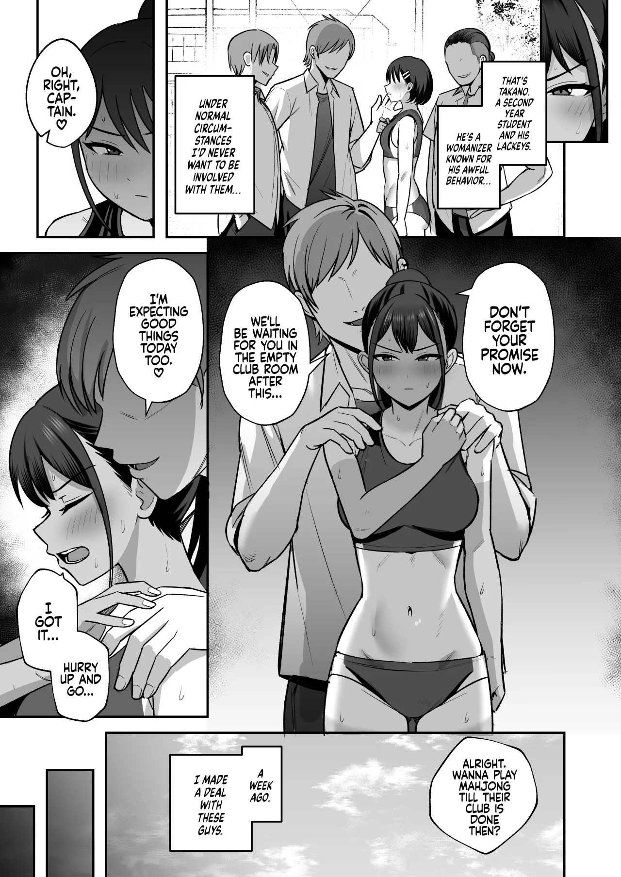 Rikujoubu Buchou, Yankee-tachi ni Otosareru - Decensored 4