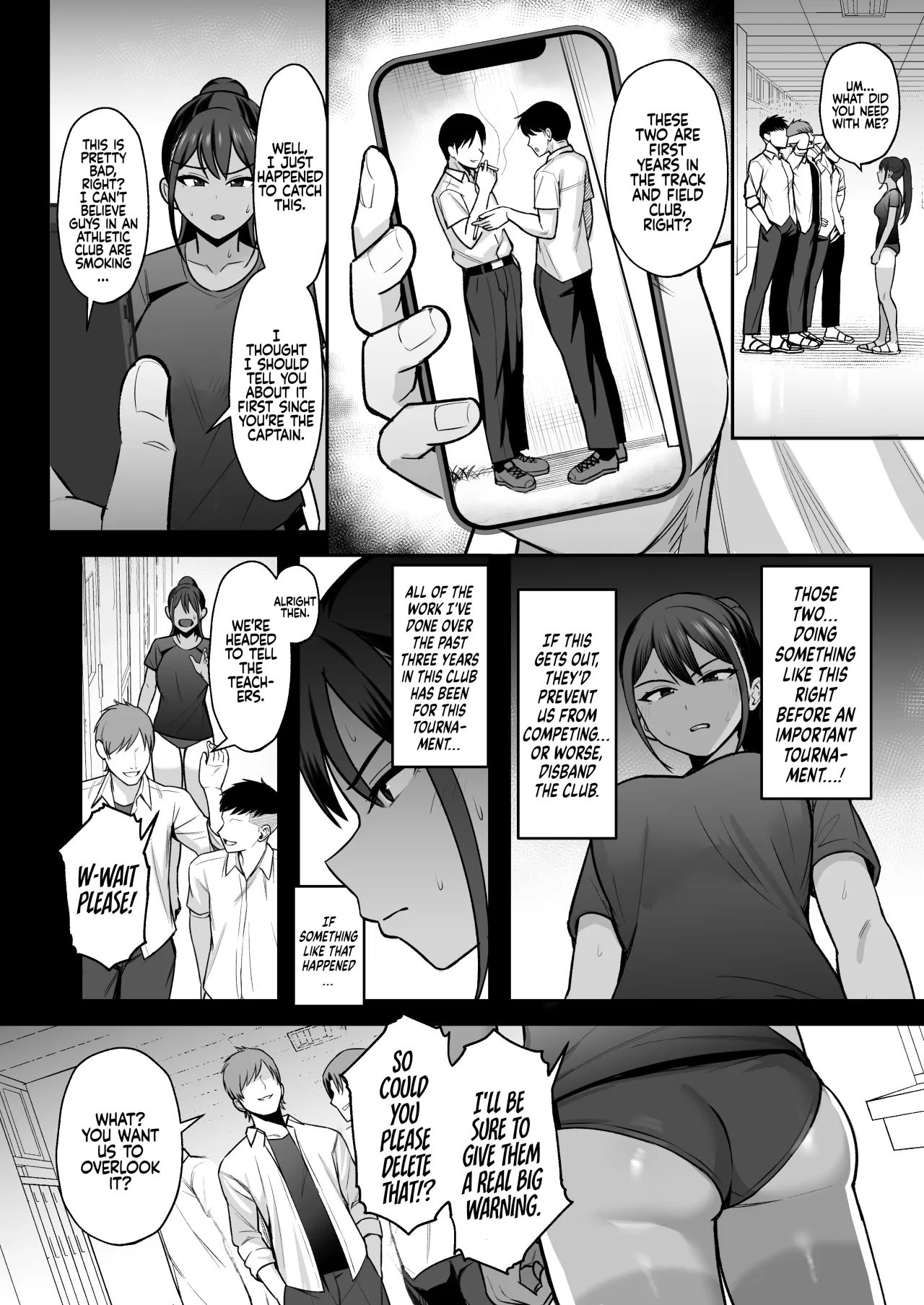 Rikujoubu Buchou, Yankee-tachi ni Otosareru - Decensored 5