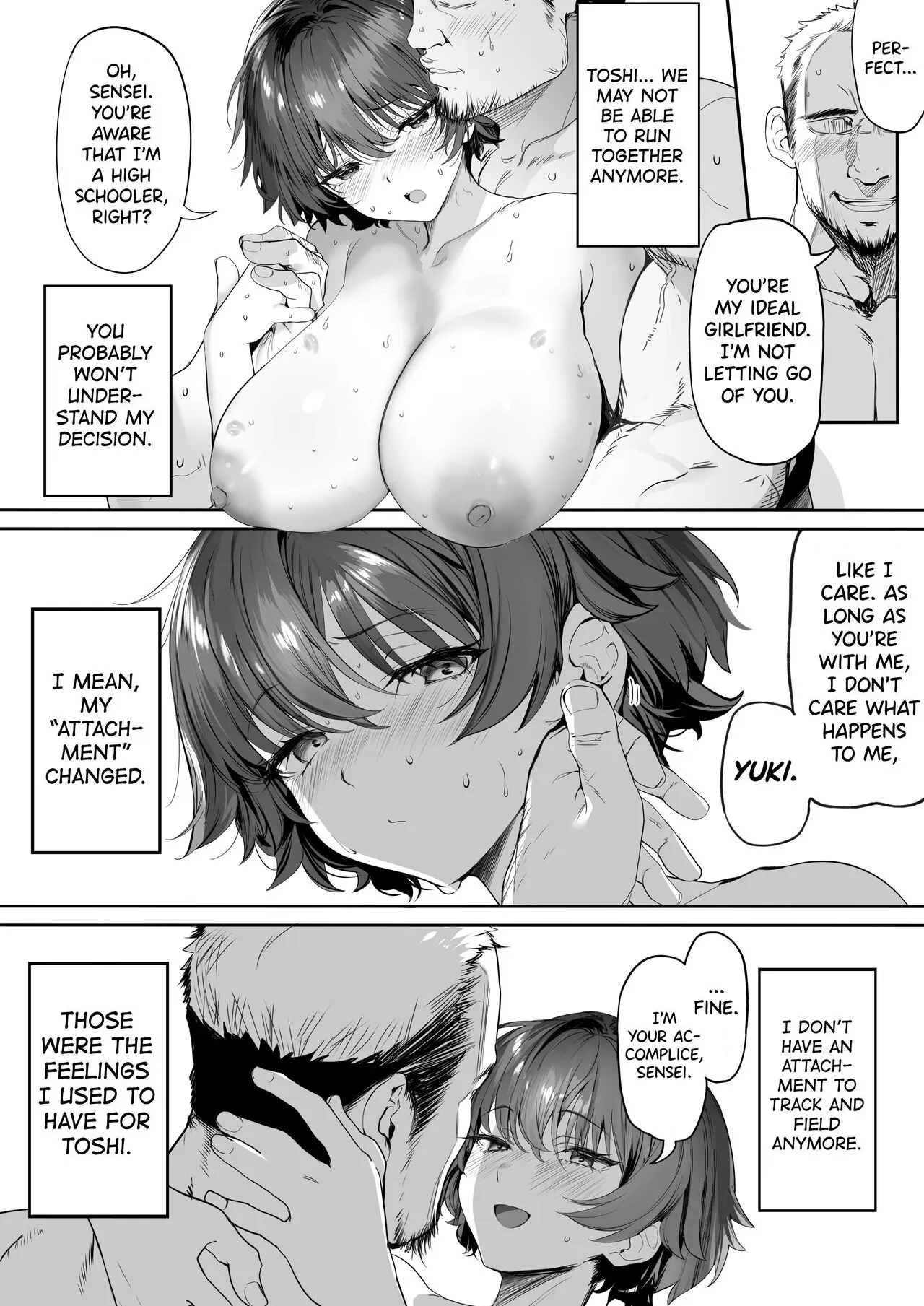 Rikujoubu no Bokukko Doukyuusei ga Chuunen Komon ni Mesu ni Sareru Ichibu Shijuu - Alt. Version 101
