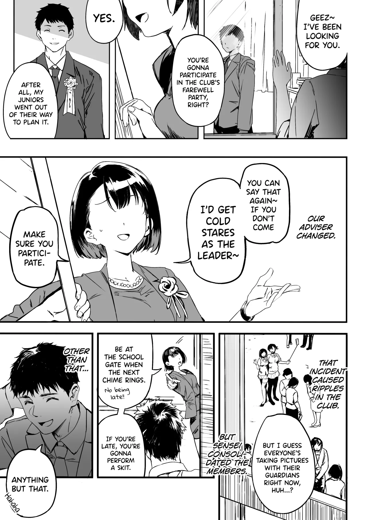 Rikujoubu no Bokukko Doukyuusei ga Chuunen Komon ni Mesu ni Sareru Ichibu Shijuu - Alt. Version 104