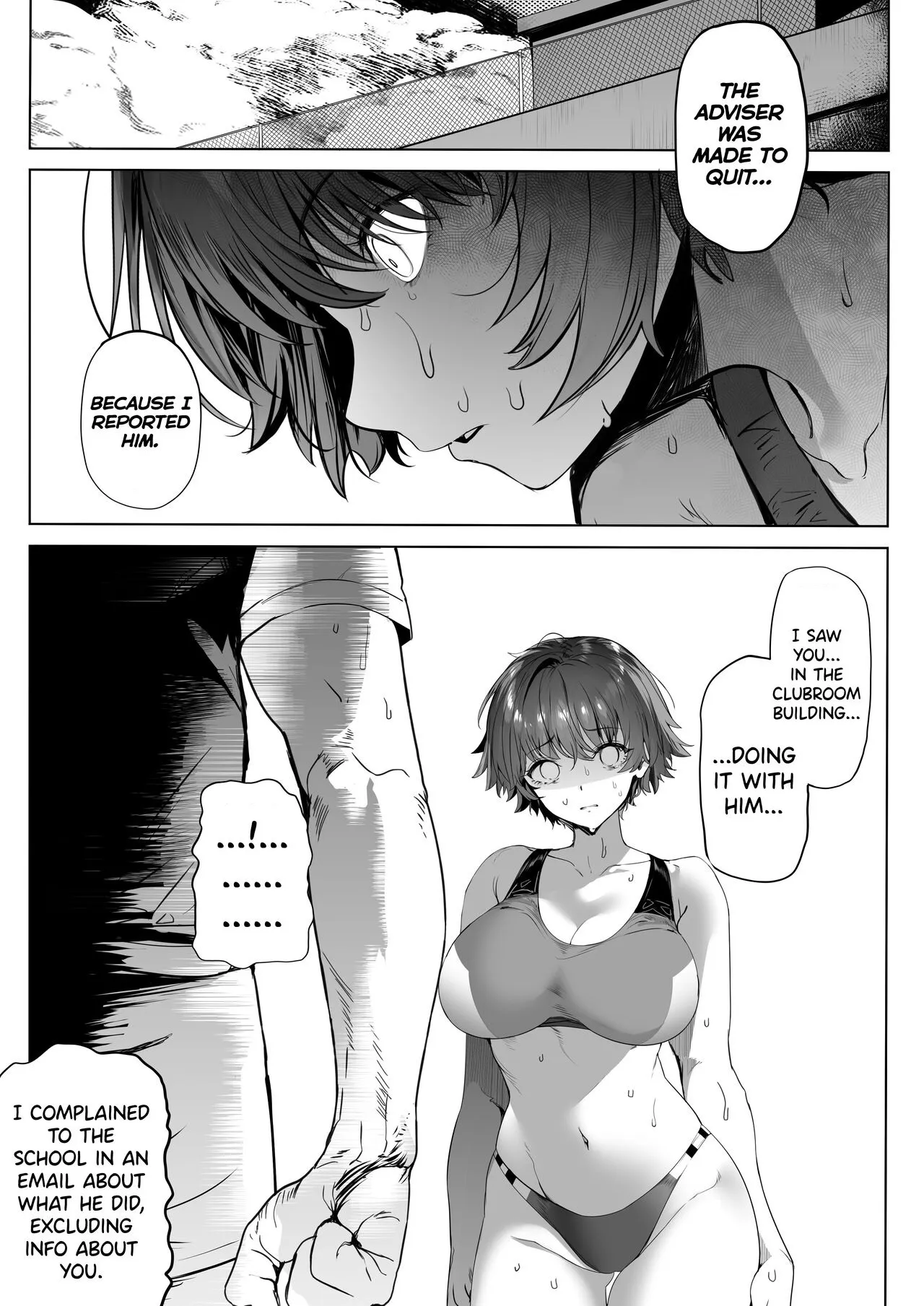 Rikujoubu no Bokukko Doukyuusei ga Chuunen Komon ni Mesu ni Sareru Ichibu Shijuu - Alt. Version 76
