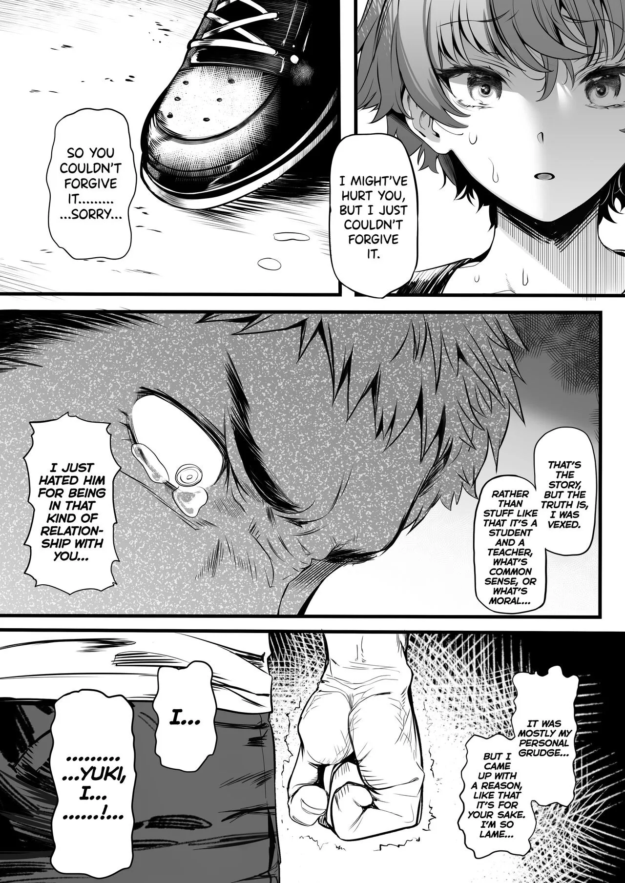 Rikujoubu no Bokukko Doukyuusei ga Chuunen Komon ni Mesu ni Sareru Ichibu Shijuu - Alt. Version 77