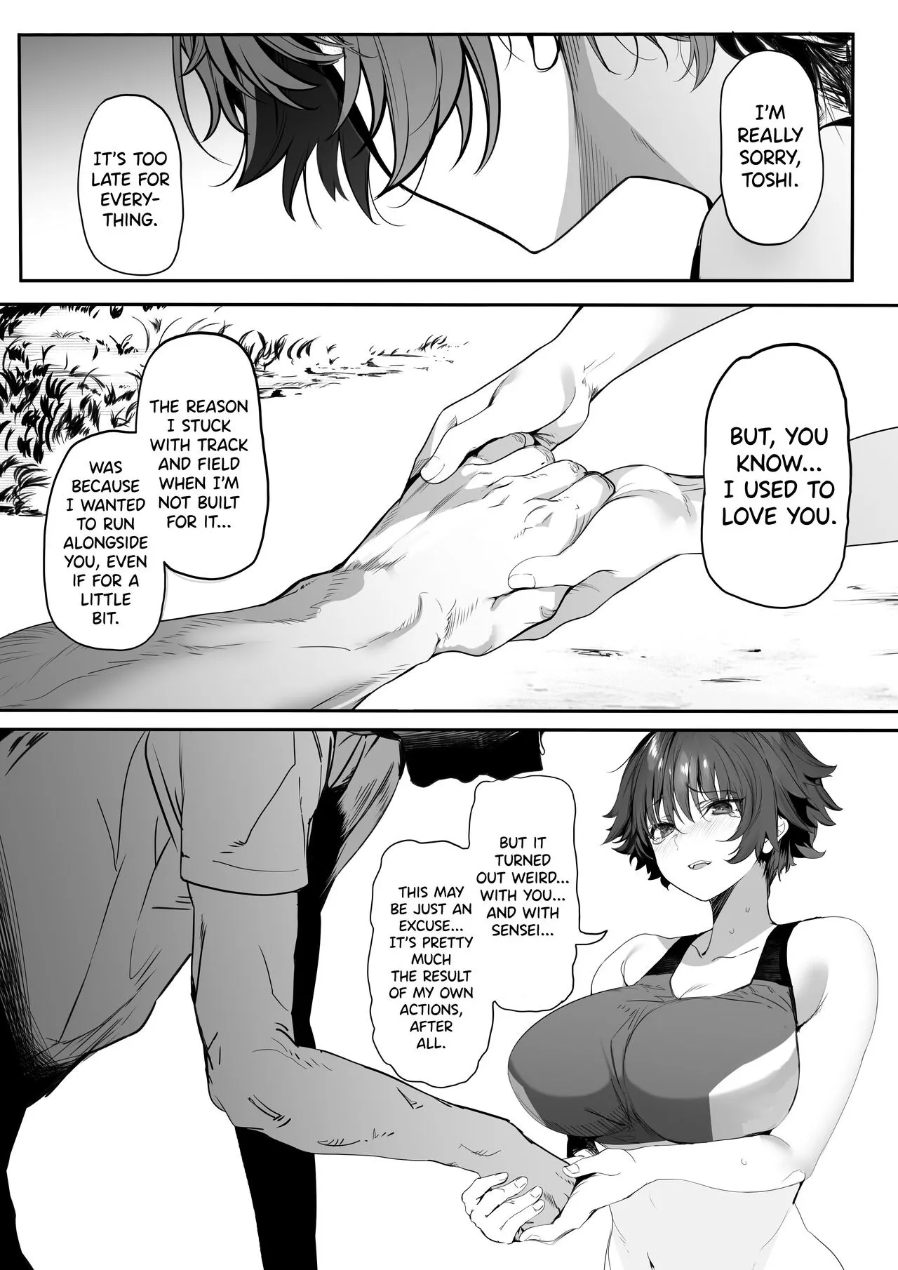 Rikujoubu no Bokukko Doukyuusei ga Chuunen Komon ni Mesu ni Sareru Ichibu Shijuu - Alt. Version 78