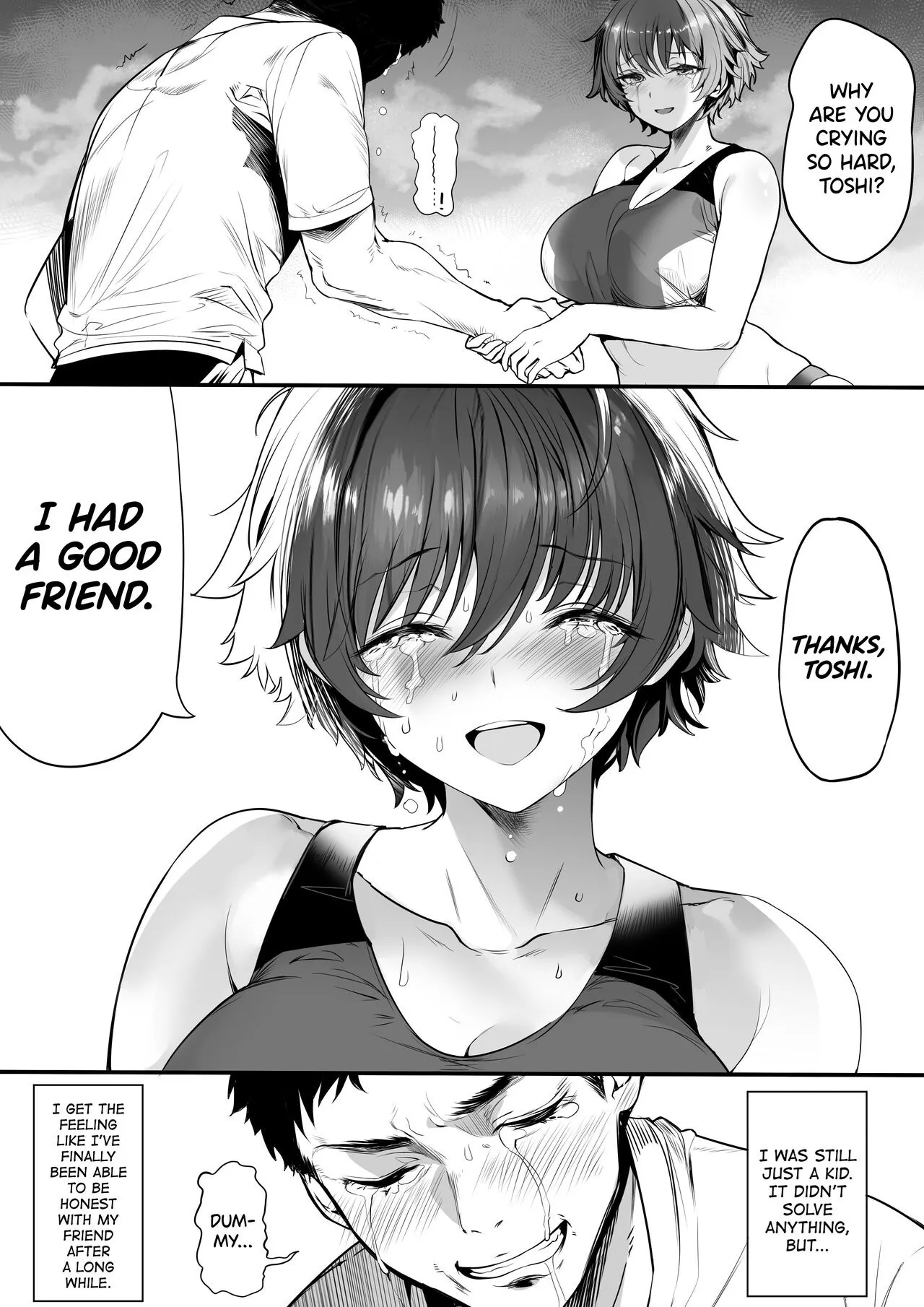 Rikujoubu no Bokukko Doukyuusei ga Chuunen Komon ni Mesu ni Sareru Ichibu Shijuu - Alt. Version 79