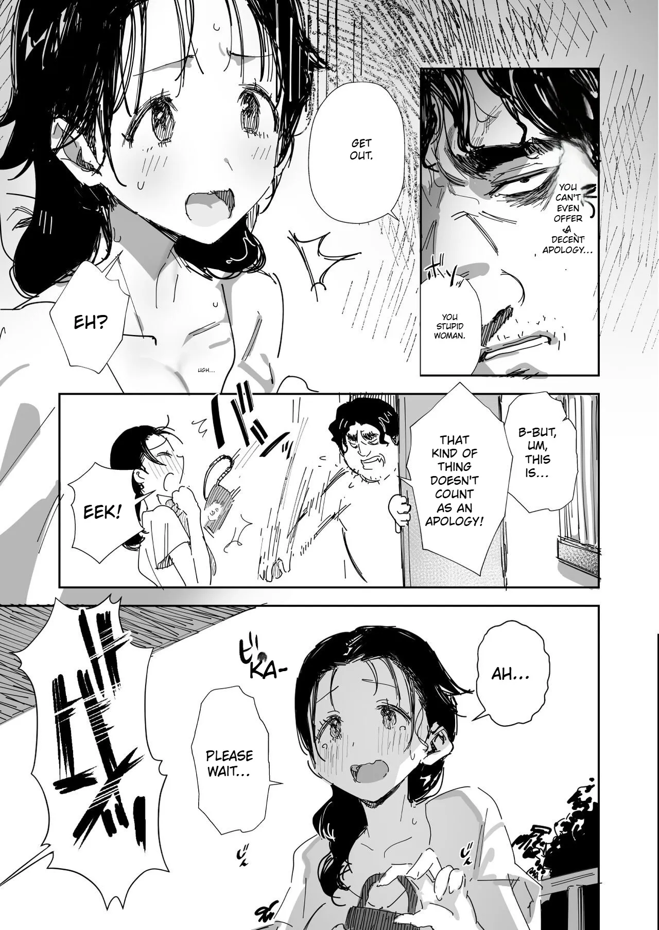 Rinjin no Gomibeya Oji-san ni Netorareru Ohitoyoshi Baka no Kyonyuu Hitozuma 5