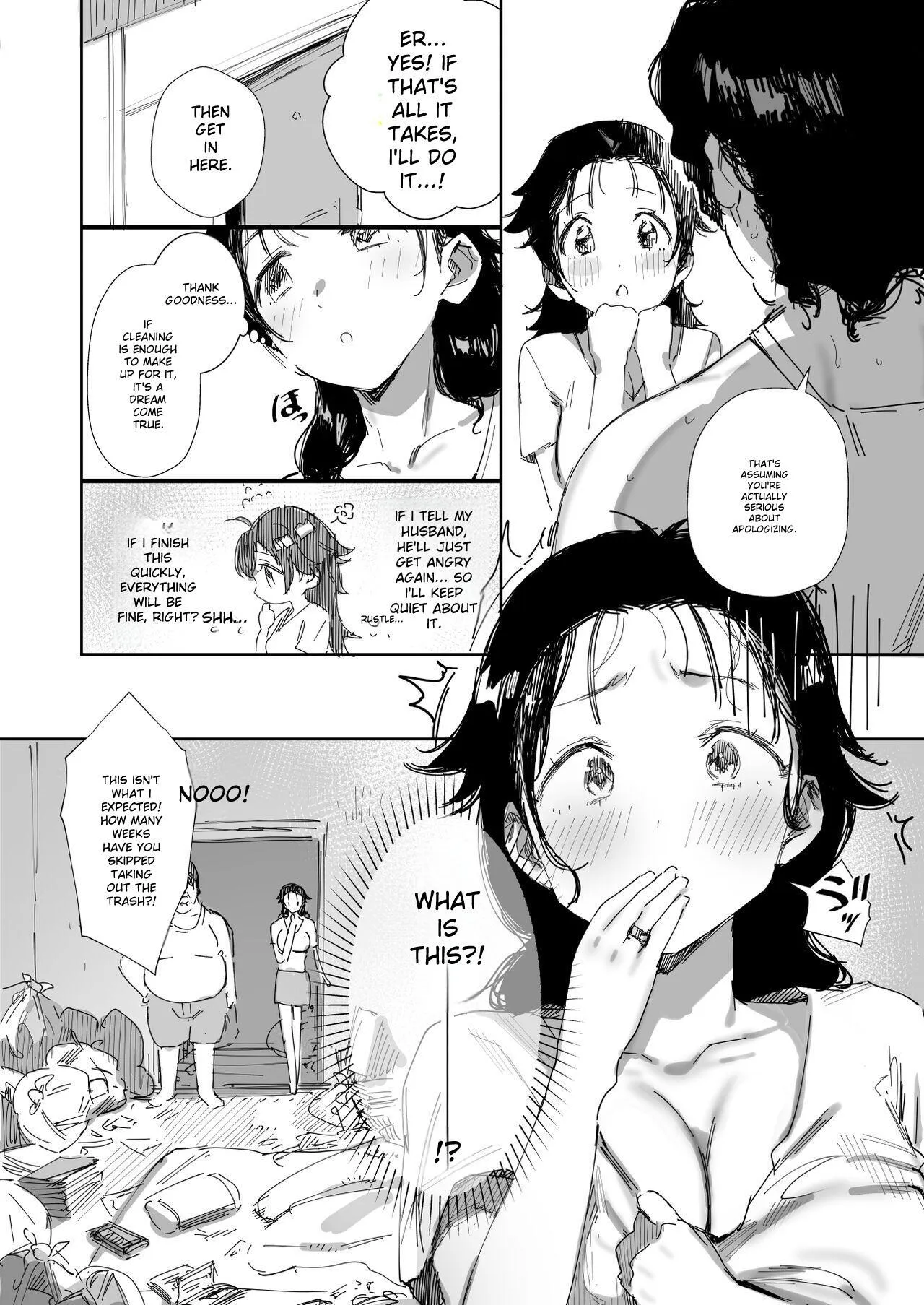 Rinjin no Gomibeya Oji-san ni Netorareru Ohitoyoshi Baka no Kyonyuu Hitozuma 10