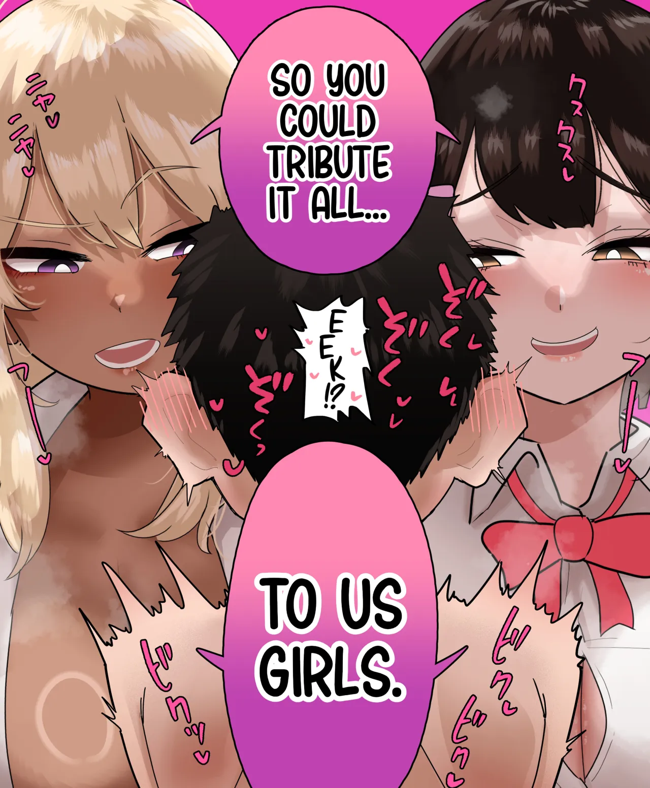 Rio & Yuka have their eyes on his summer bonus! 9
