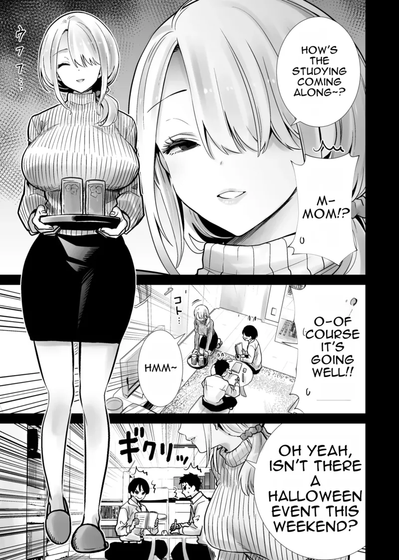[RK-2] Tomodachi no Mama ga Boku no Dekachin de Ikimakutta Halloween [English] Oneshot - Page 3