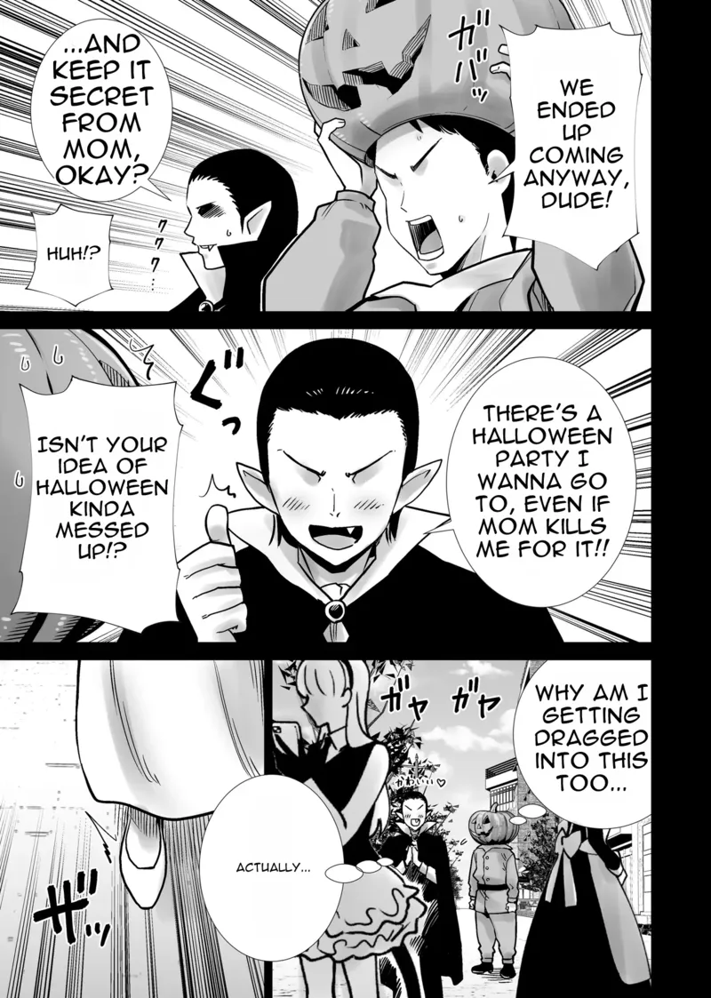 [RK-2] Tomodachi no Mama ga Boku no Dekachin de Ikimakutta Halloween [English] Oneshot - Page 5
