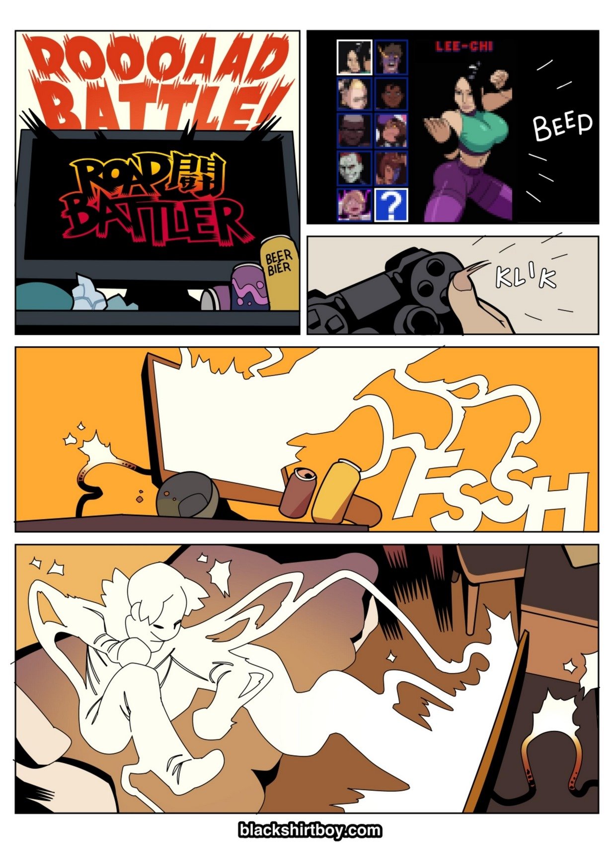 Road Battler: Player Select Oneshot - Page 3