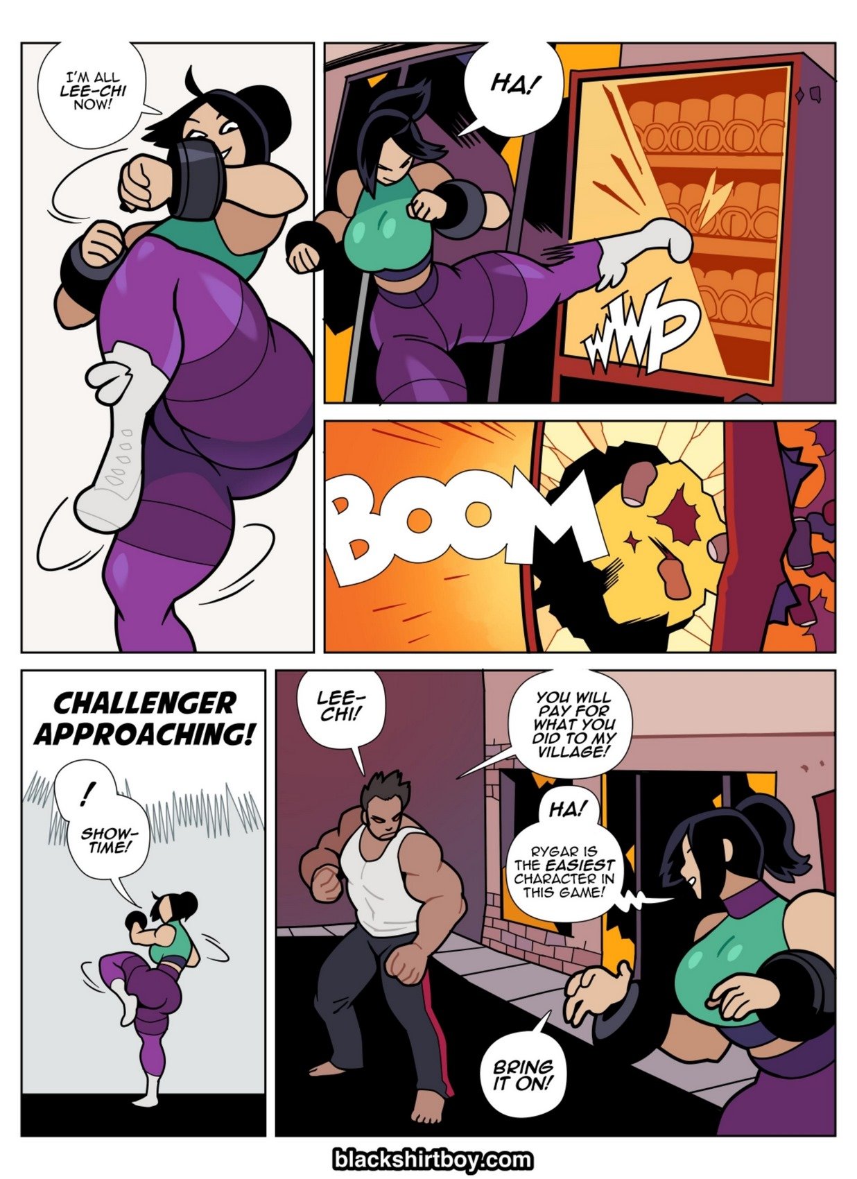 Road Battler: Player Select Oneshot - Page 9