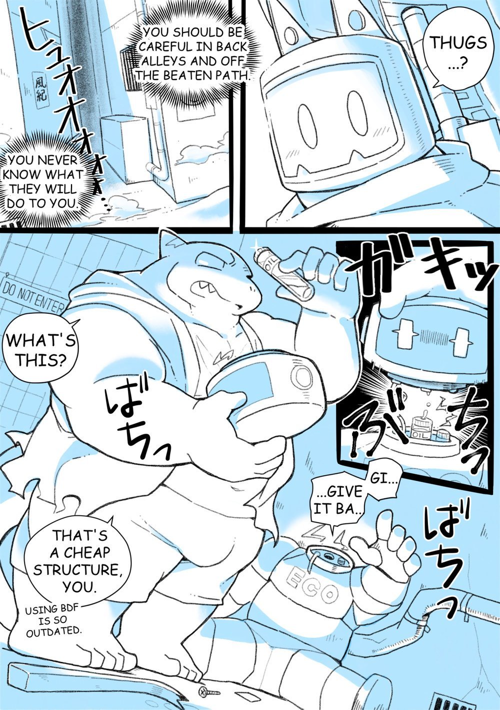 RoboHeads get naughty with a Shark beastman 1-3 24