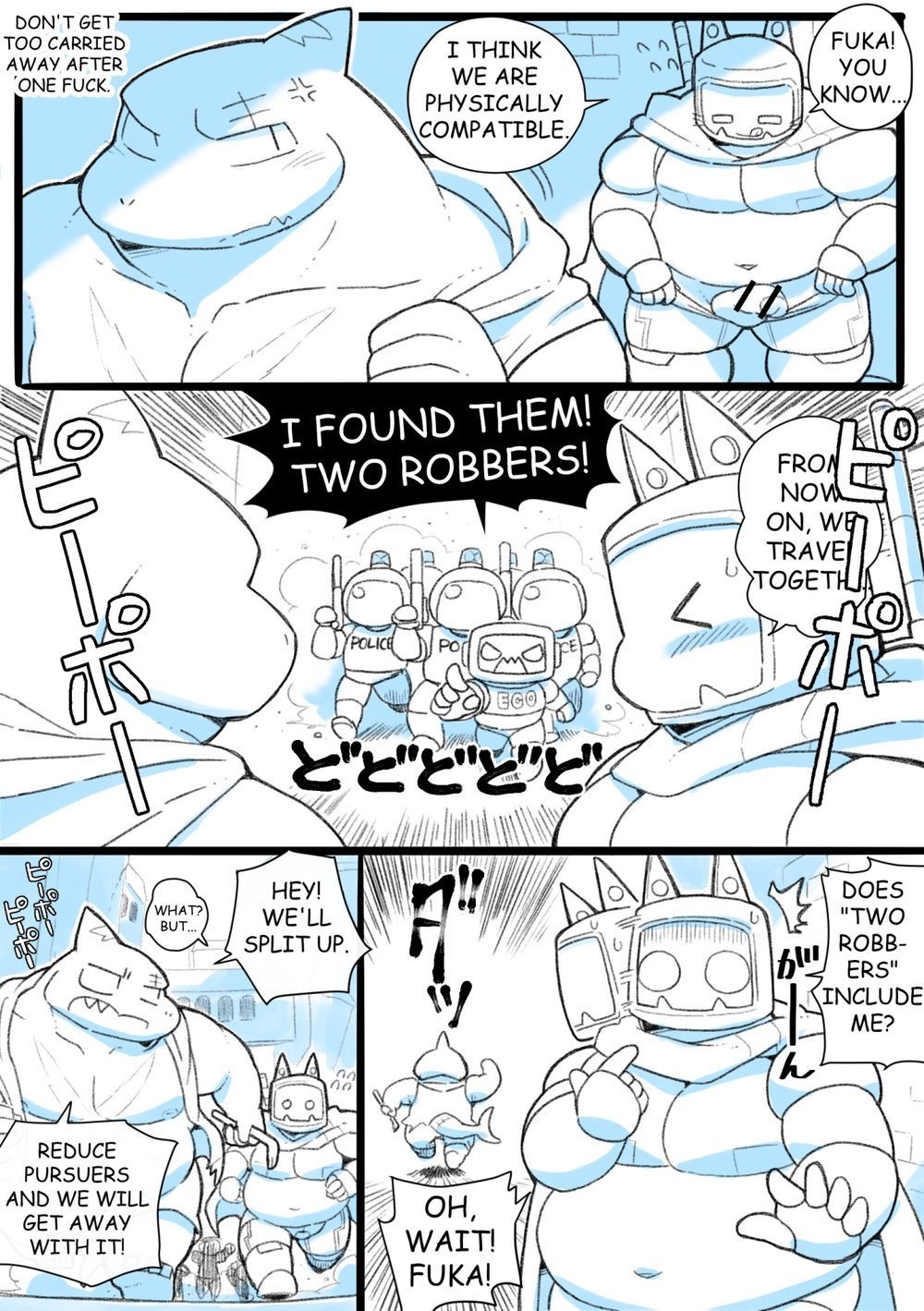 RoboHeads get naughty with a Shark beastman 1-3 41
