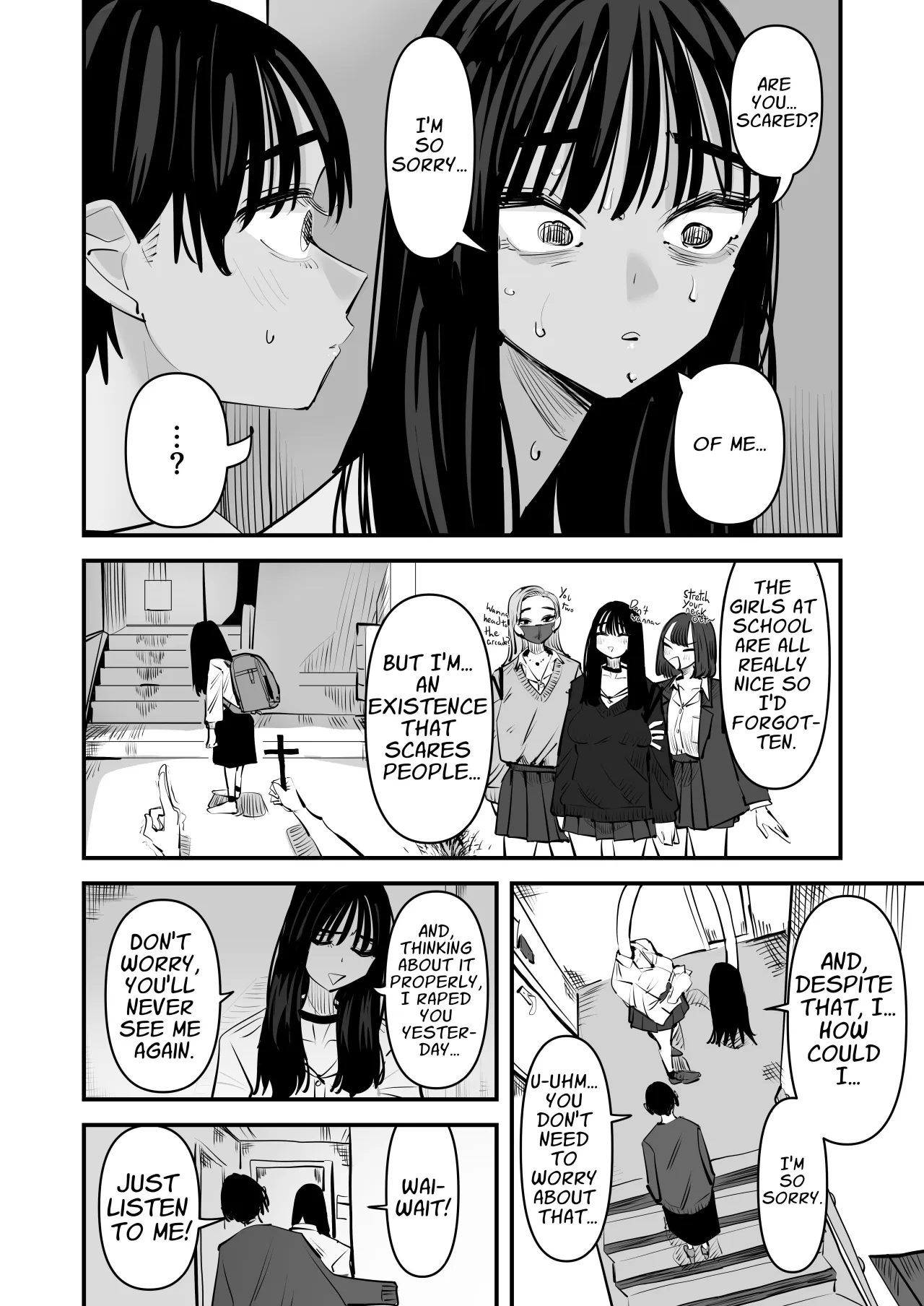 Rokurokubi no Onnanoko to Yuri SEX Shita Hanashi 23