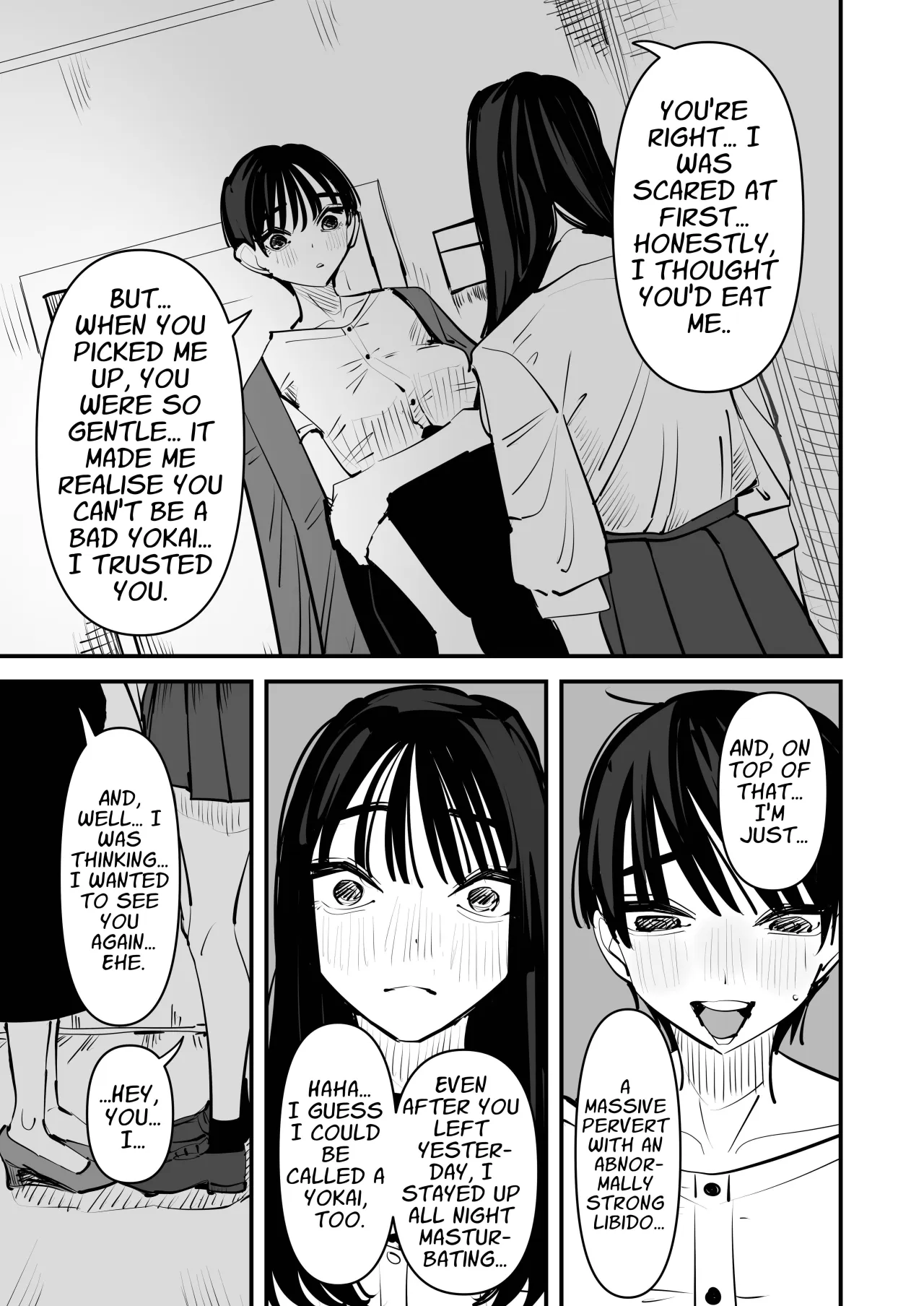 Rokurokubi no Onnanoko to Yuri SEX Shita Hanashi 24