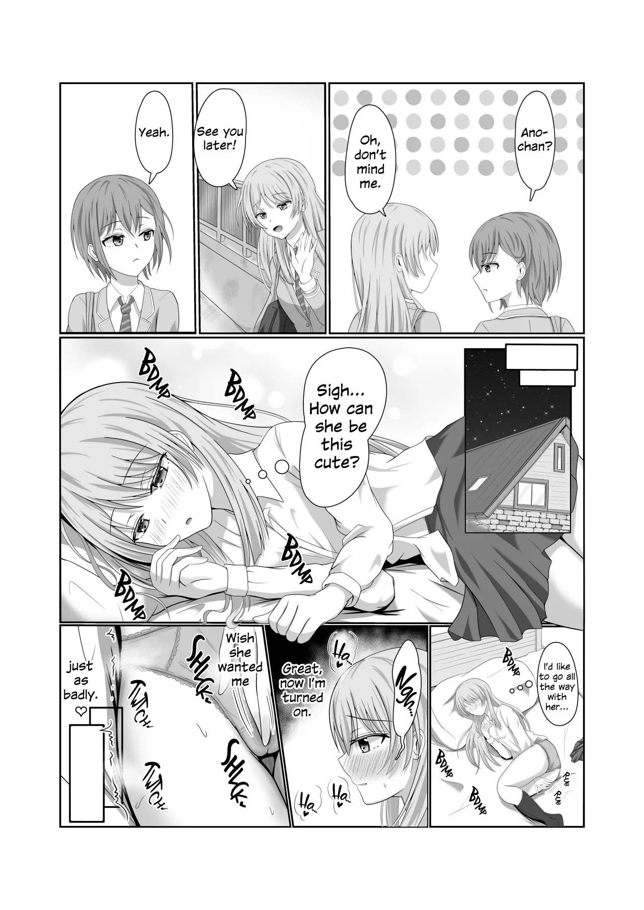 Ryoukataomoi no Tomori to Anon ga Hajimete Yuri Ecchi Suru Hon 3