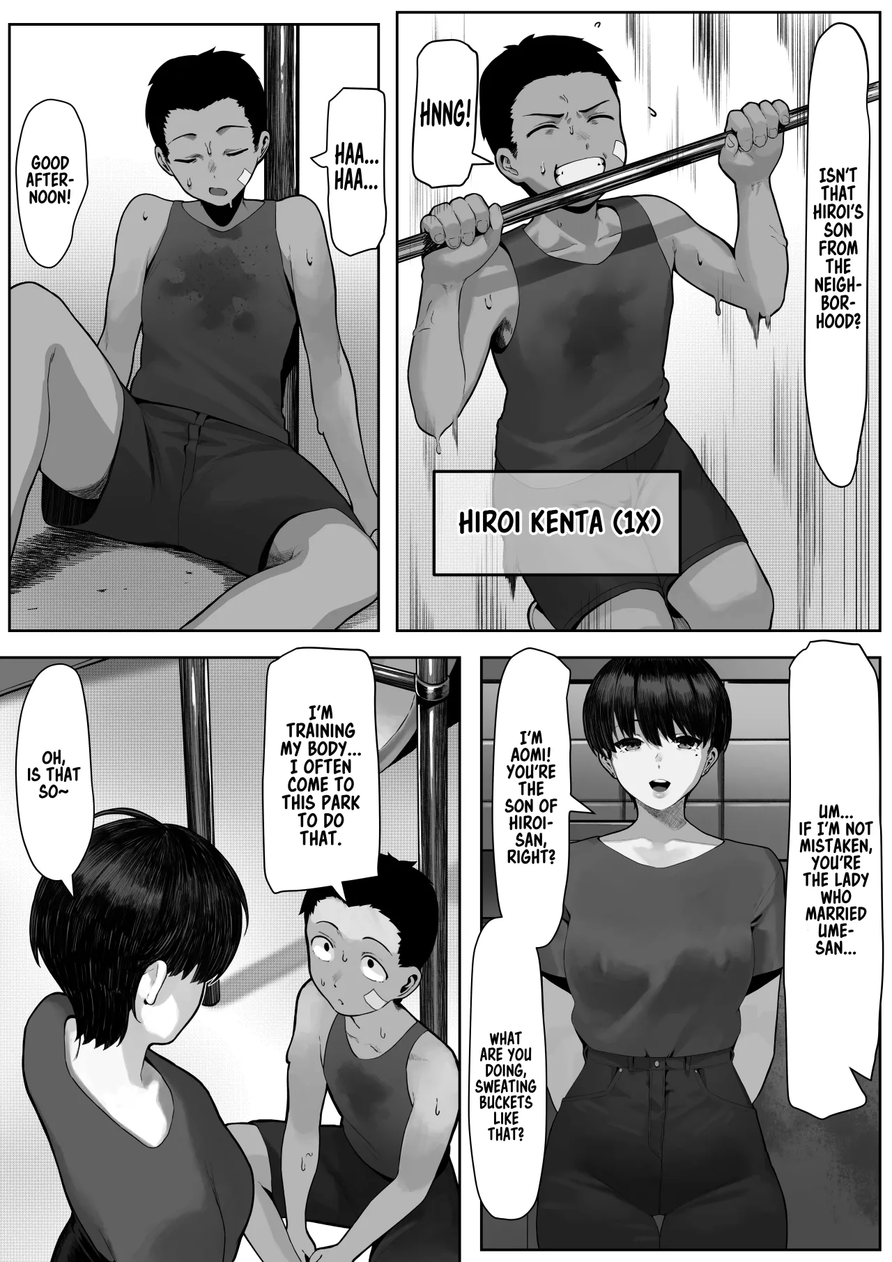 Ryoushi Machi no Hitozuma Jijou 4