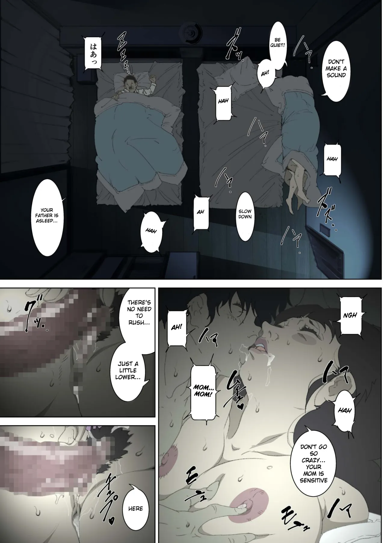 Ryoushin ga Neteiru Shinshitsu ni Shinobikomi, Hahaoya ni Yobai o Kakeru Musuko no Hanashi 29