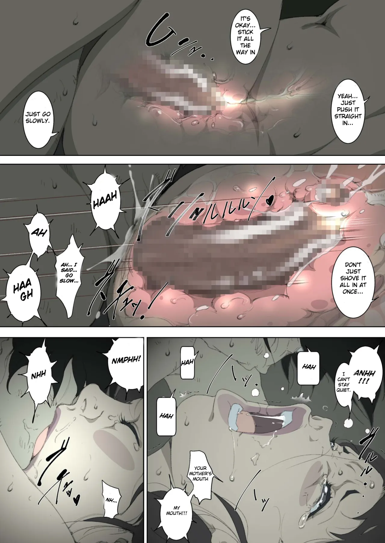 Ryoushin ga Neteiru Shinshitsu ni Shinobikomi, Hahaoya ni Yobai o Kakeru Musuko no Hanashi 30