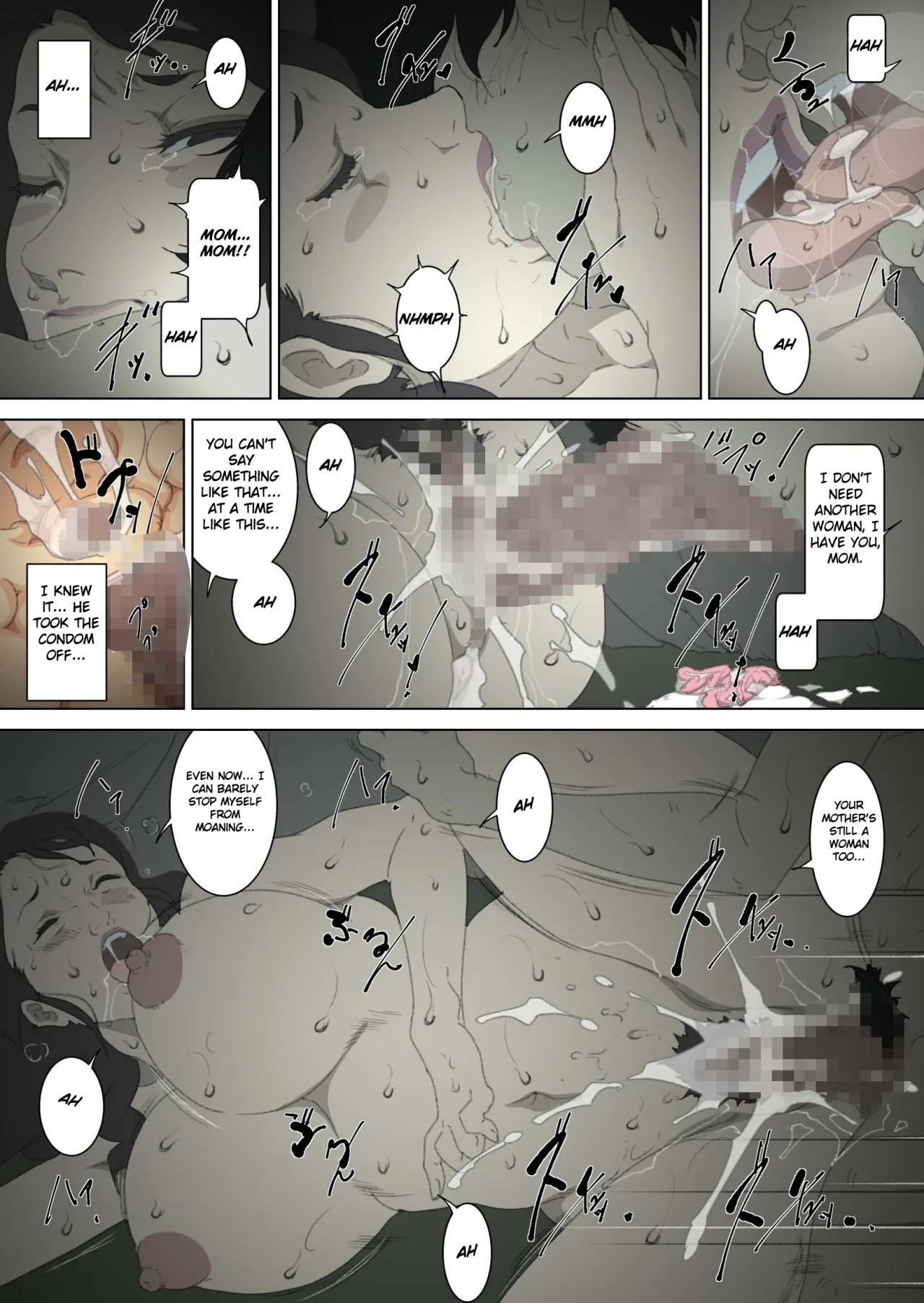 Ryoushin ga Neteiru Shinshitsu ni Shinobikomi, Hahaoya ni Yobai o Kakeru Musuko no Hanashi 35