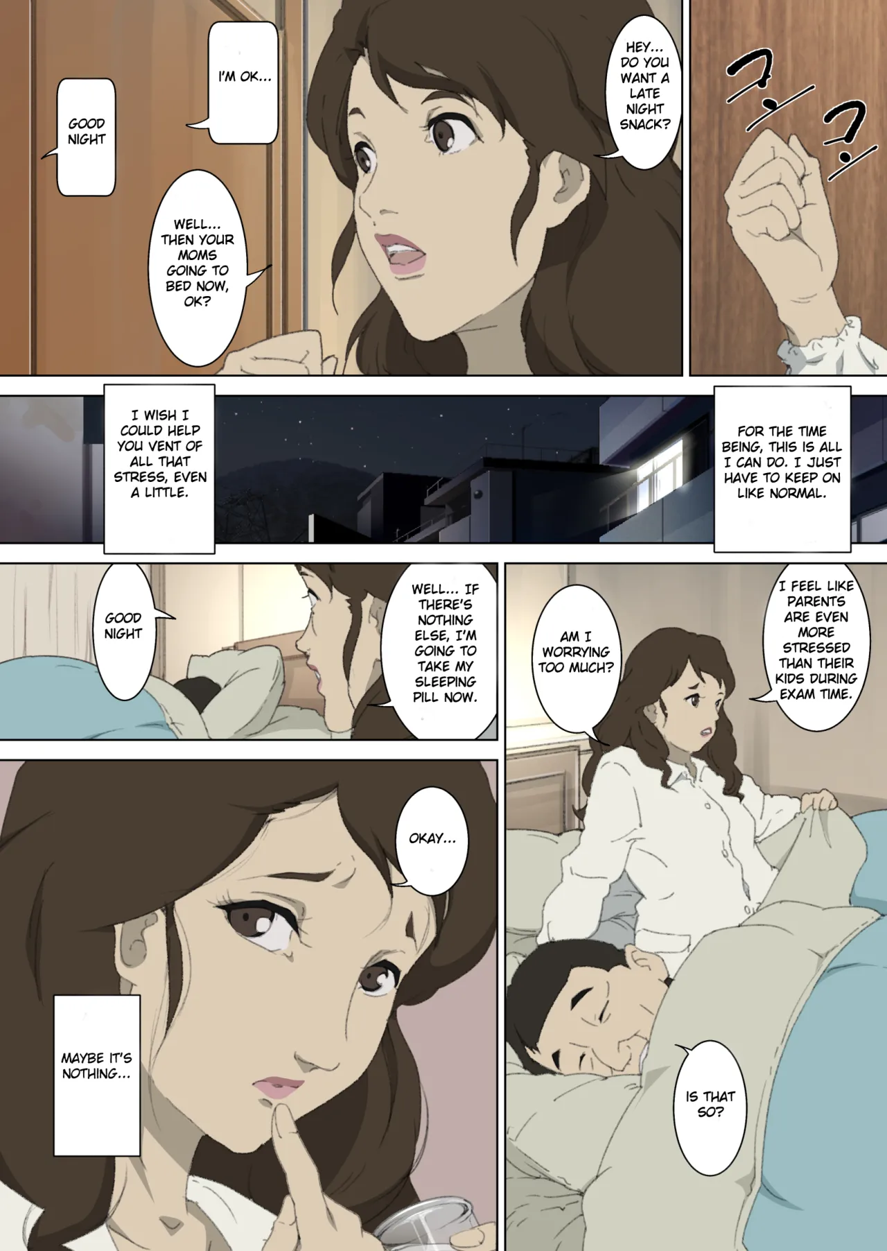 Ryoushin ga Neteiru Shinshitsu ni Shinobikomi, Hahaoya ni Yobai o Kakeru Musuko no Hanashi 7