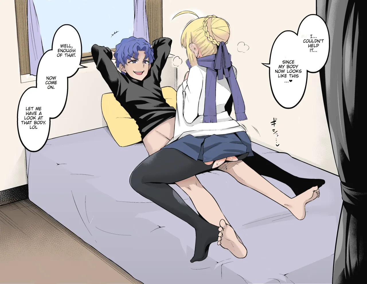 Saber, Botebara ni...❤ - Colorized 3