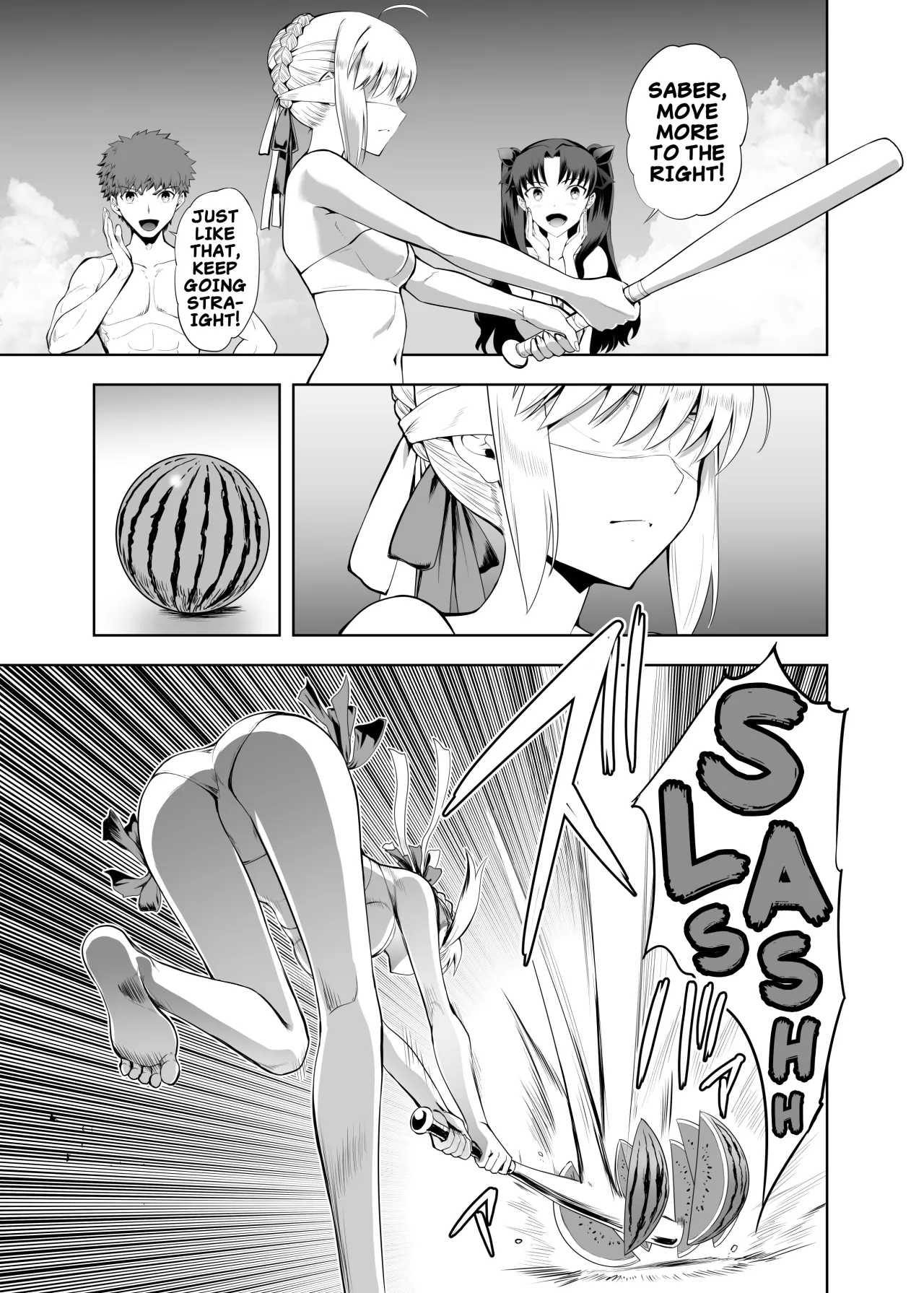 Saber Maniacs Shikaku o Shadan Suru to Hoka no Kankaku ga Togisuma Sareru toiu node Saber ni Mekakushi Play o Shitemoratta 2