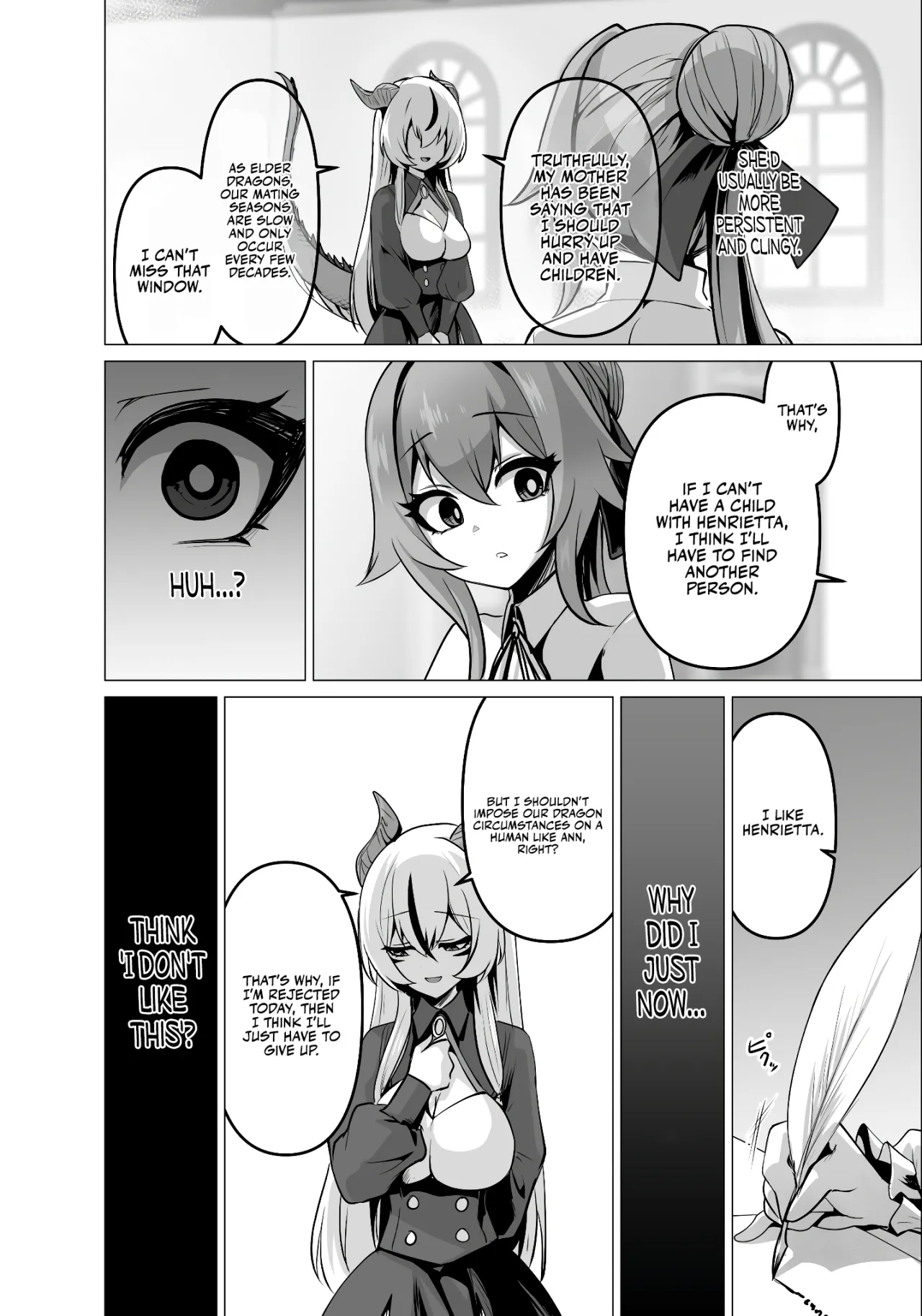 Saikyou Shuzoku no Ryuu no Musume ga Shitsukoku Kozukuri o Nedatte Kuru node Futanari Chinchin de Wakaraseru Hanashi 22