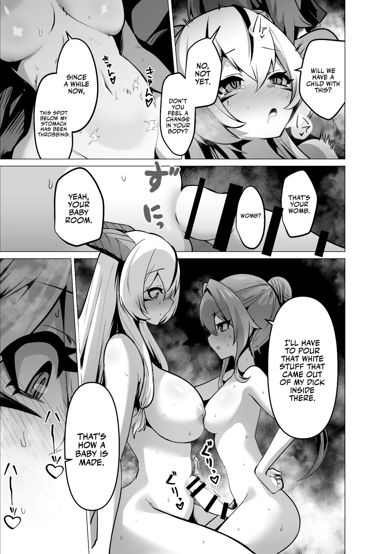 Saikyou Shuzoku no Ryuu no Musume ga Shitsukoku Kozukuri o Nedatte Kuru node Futanari Chinchin de Wakaraseru Hanashi 41