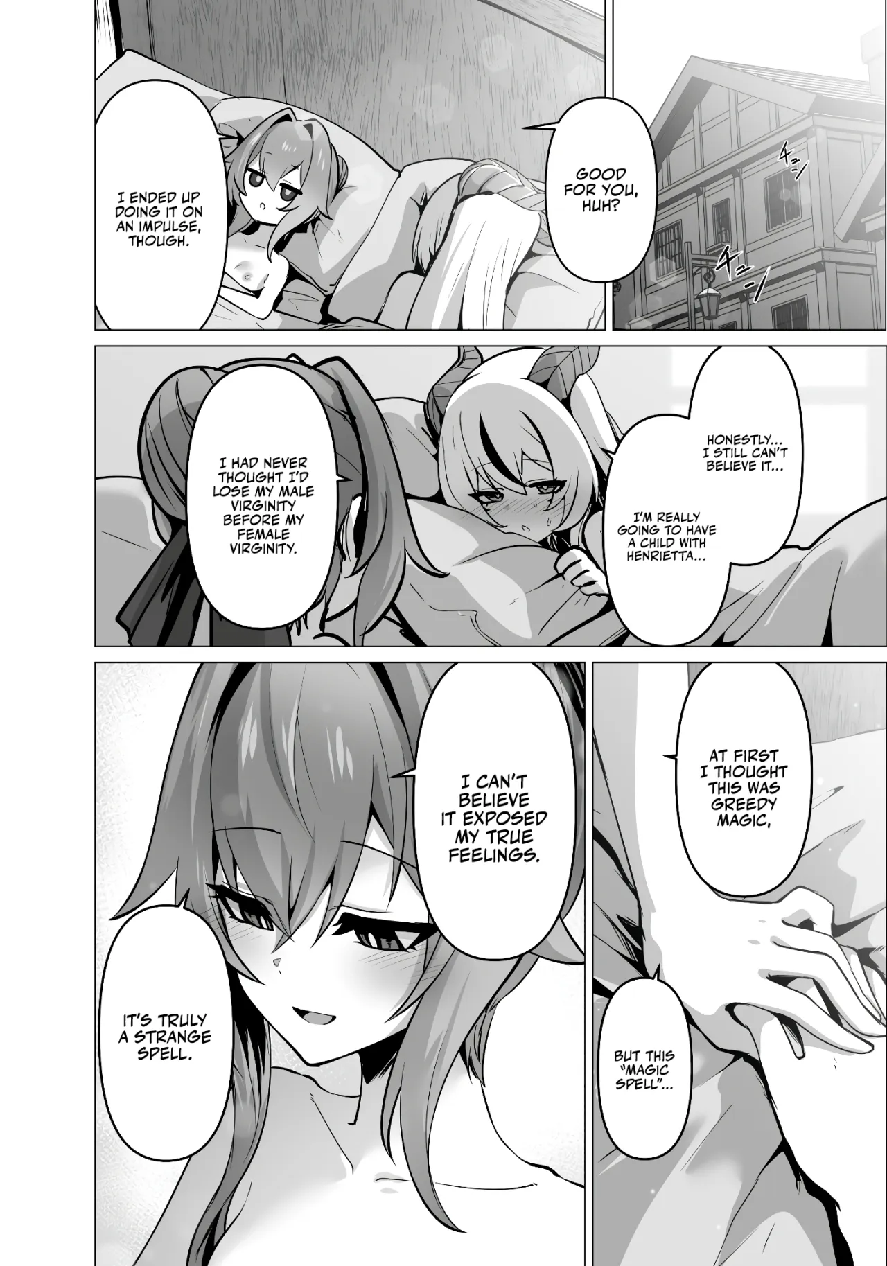 Saikyou Shuzoku no Ryuu no Musume ga Shitsukoku Kozukuri o Nedatte Kuru node Futanari Chinchin de Wakaraseru Hanashi 64