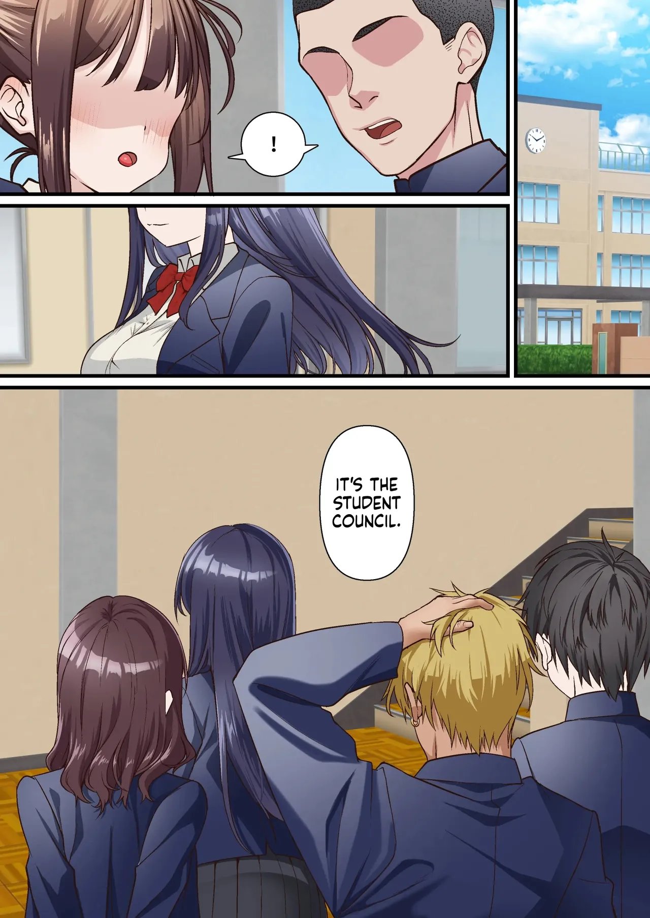 Saimin Charao to Netorare Seitokai NTR3 | Hypnotic Playboy and the NTR Student Council 3 4