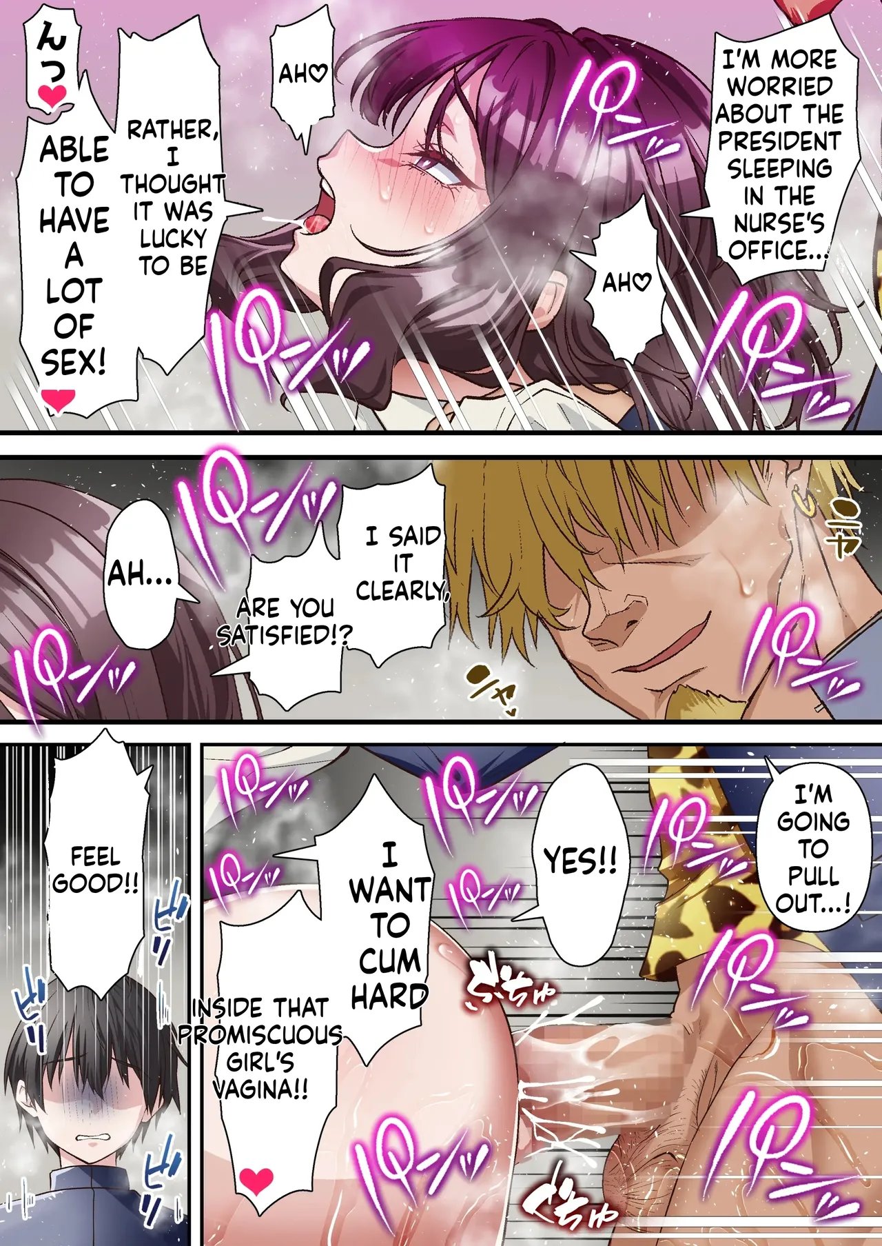 Saimin Charao to Netorare Seitokai NTR3 | Hypnotic Playboy and the NTR Student Council 3 46