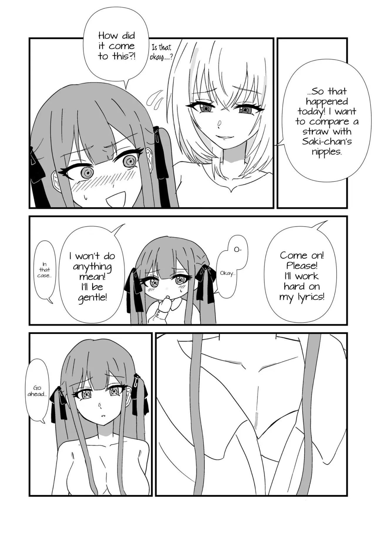 Saki-chan Kanbotsu Chikubi tte Hontou!? 21