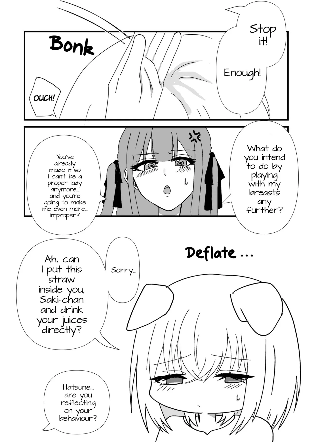 Saki-chan Kanbotsu Chikubi tte Hontou!? 23