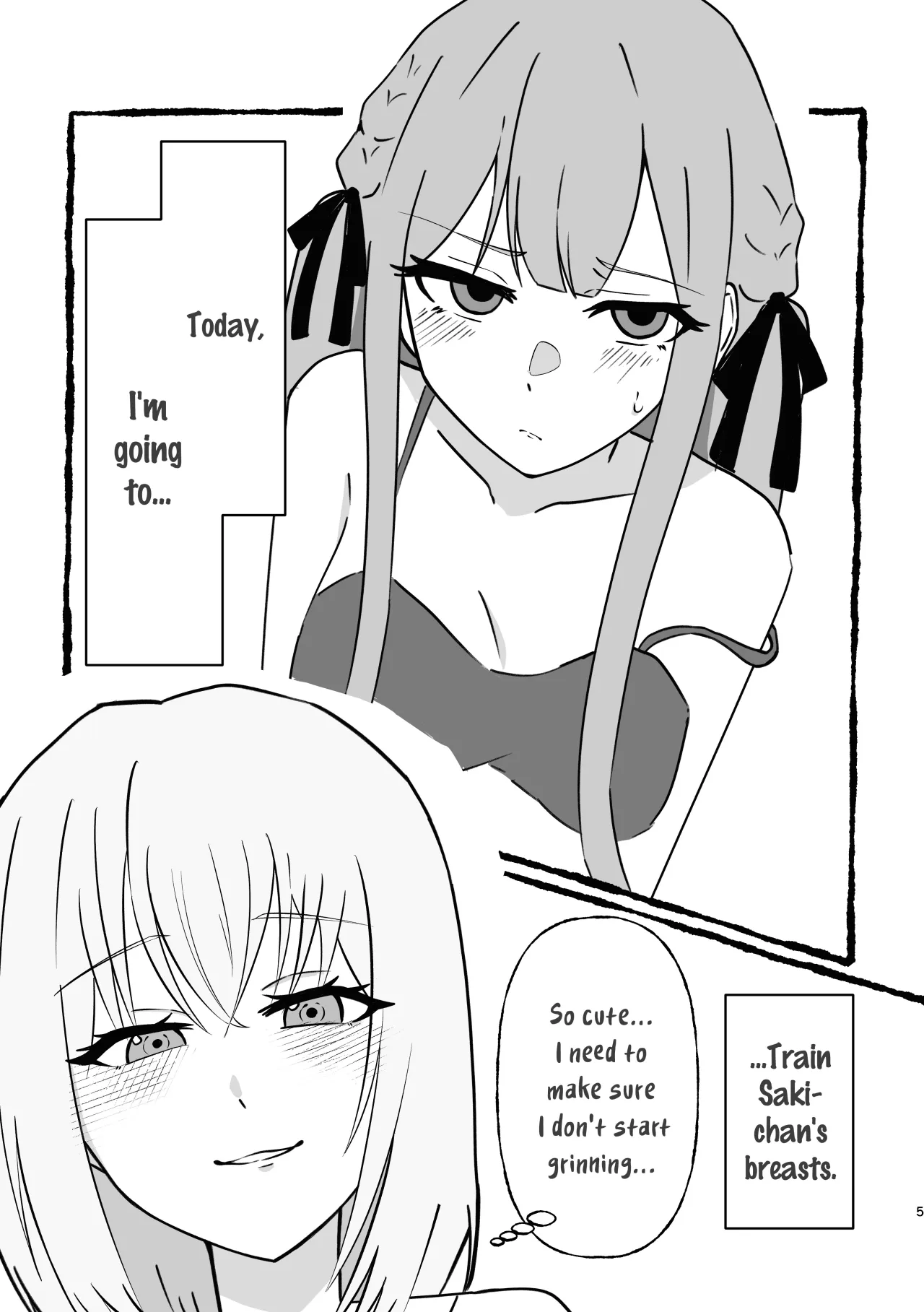 Saki-chan Kanbotsu Chikubi tte Hontou!? 6