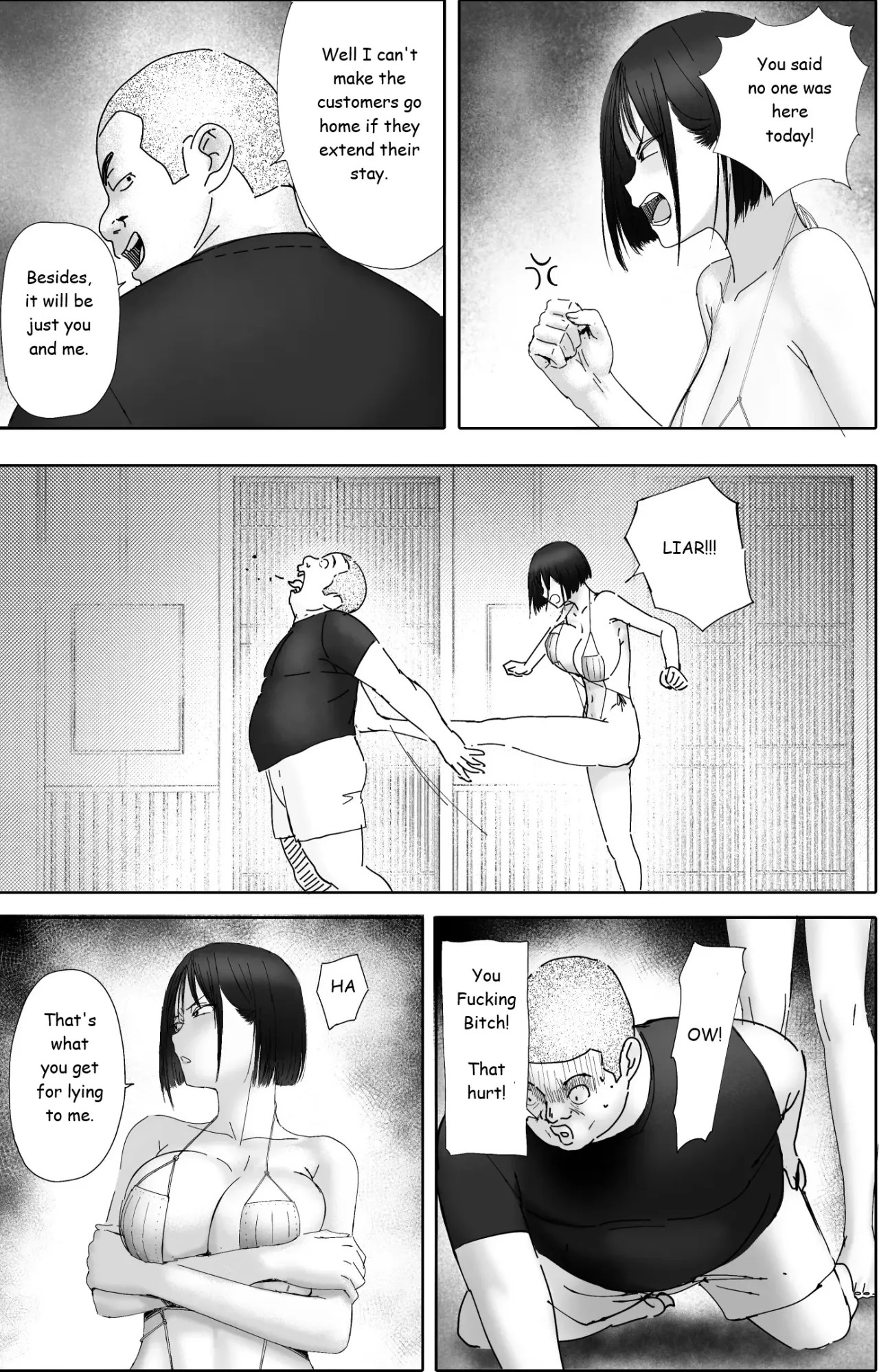 Sakkin Zuke no Hitozuma -Kimura Mina to Kimodebu Oyaji no Ooya- 1 & 2 90