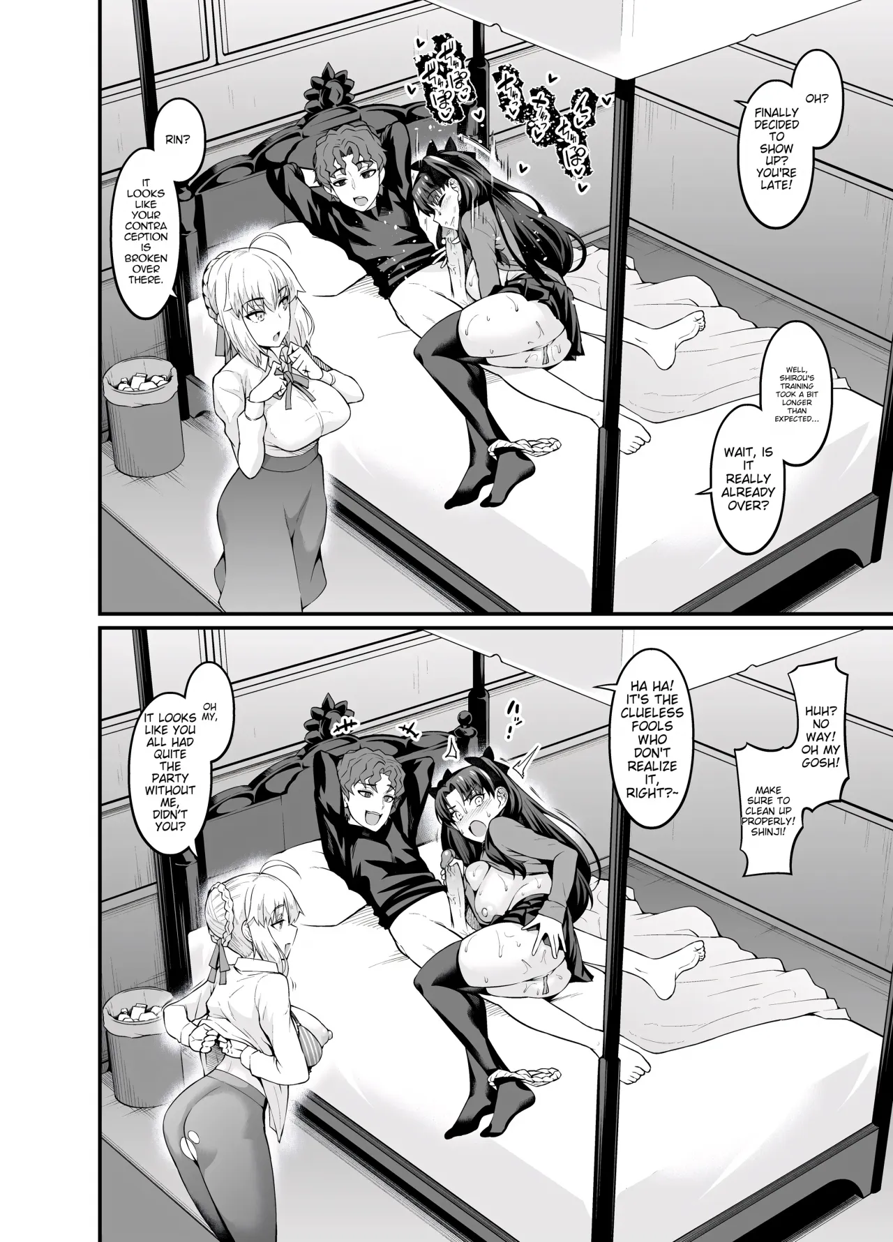 Saoyaku Shinji ga Saber-tachi to Yarimakuru Hon - Decensored 19