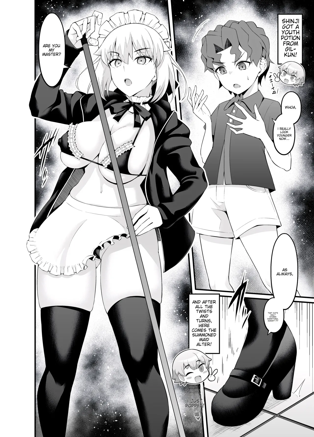 Saoyaku Shinji ga Saber-tachi to Yarimakuru Hon - Decensored 81