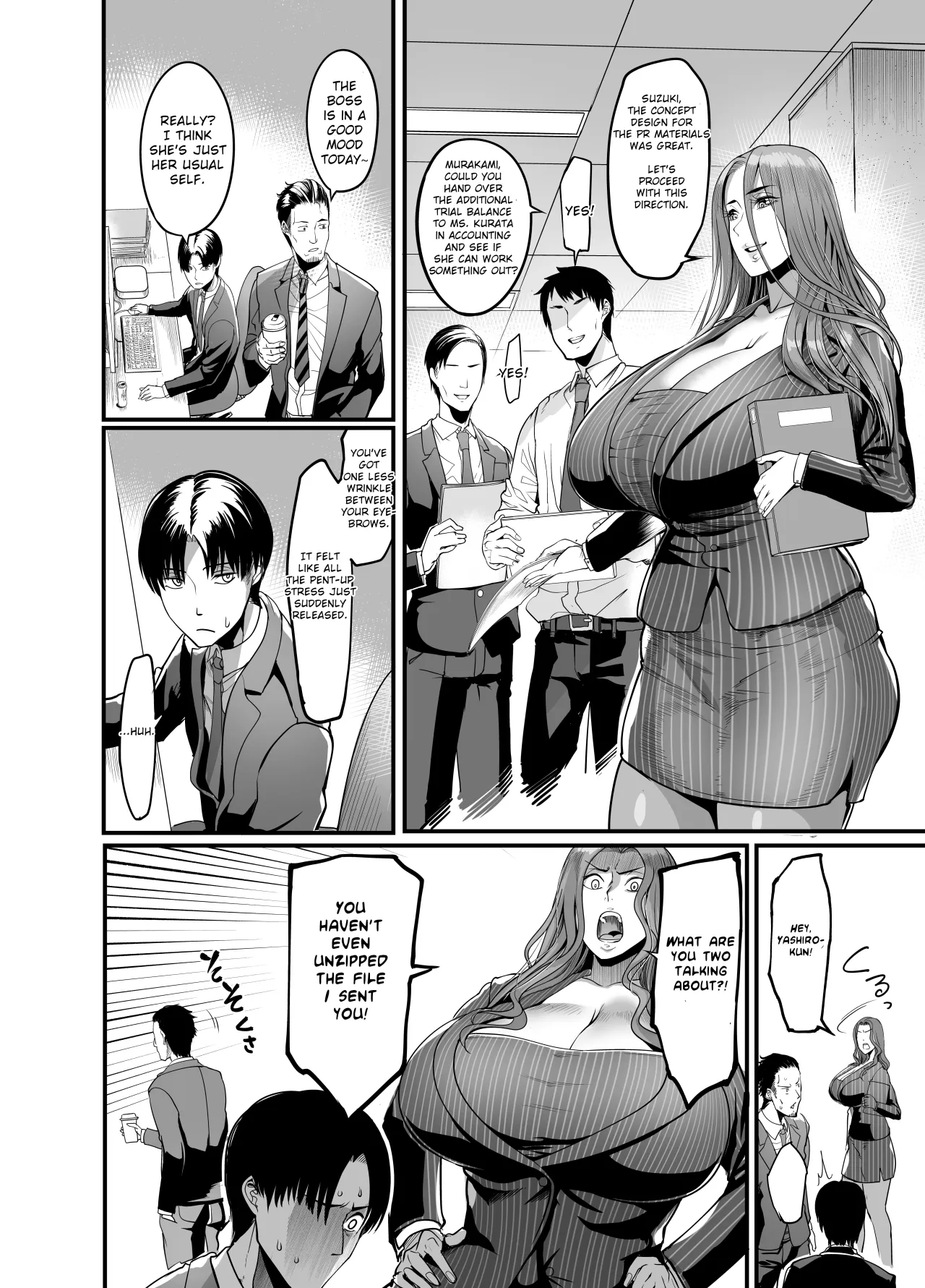 Sawatta dake de Iku Onna Shokuba no Babaa Senpai 41