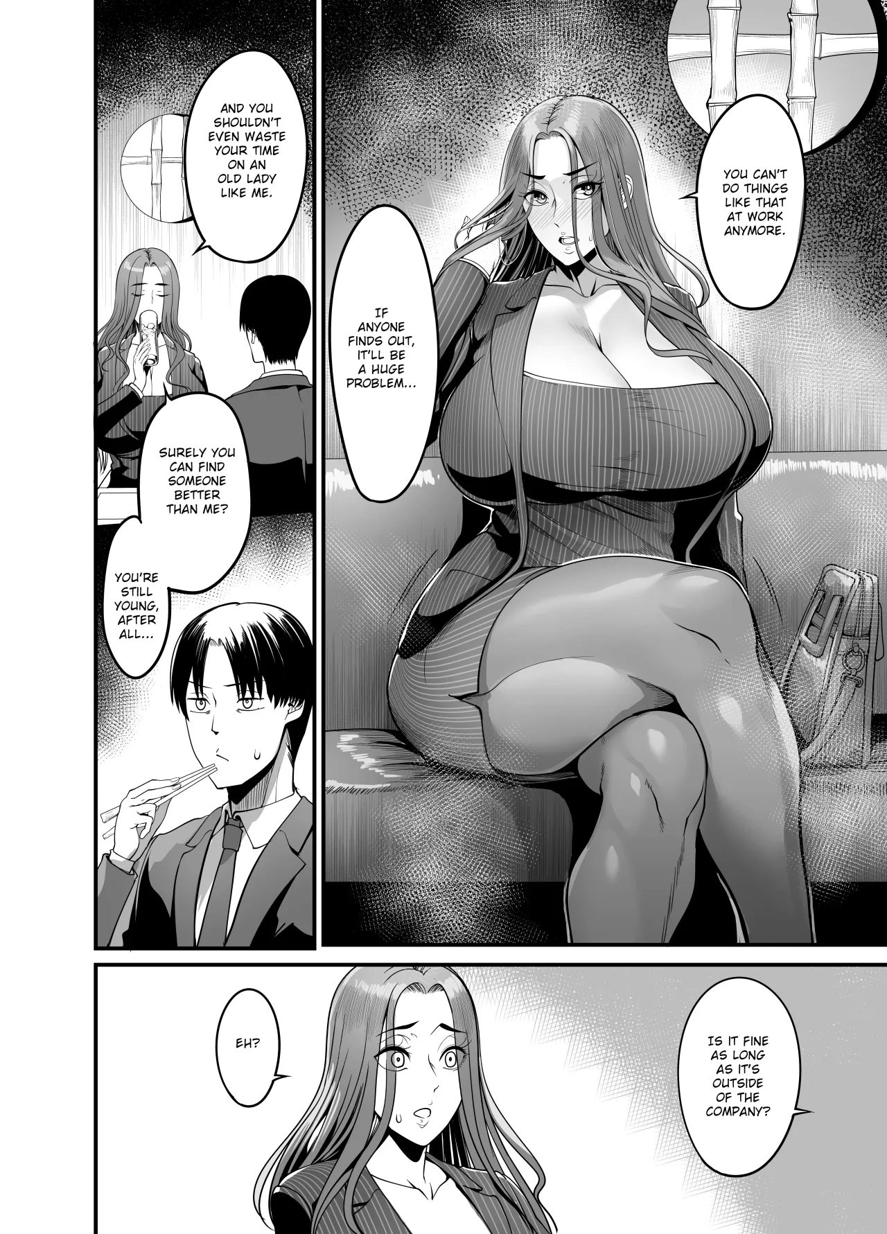 Sawatta dake de Iku Onna Shokuba no Babaa Senpai 43