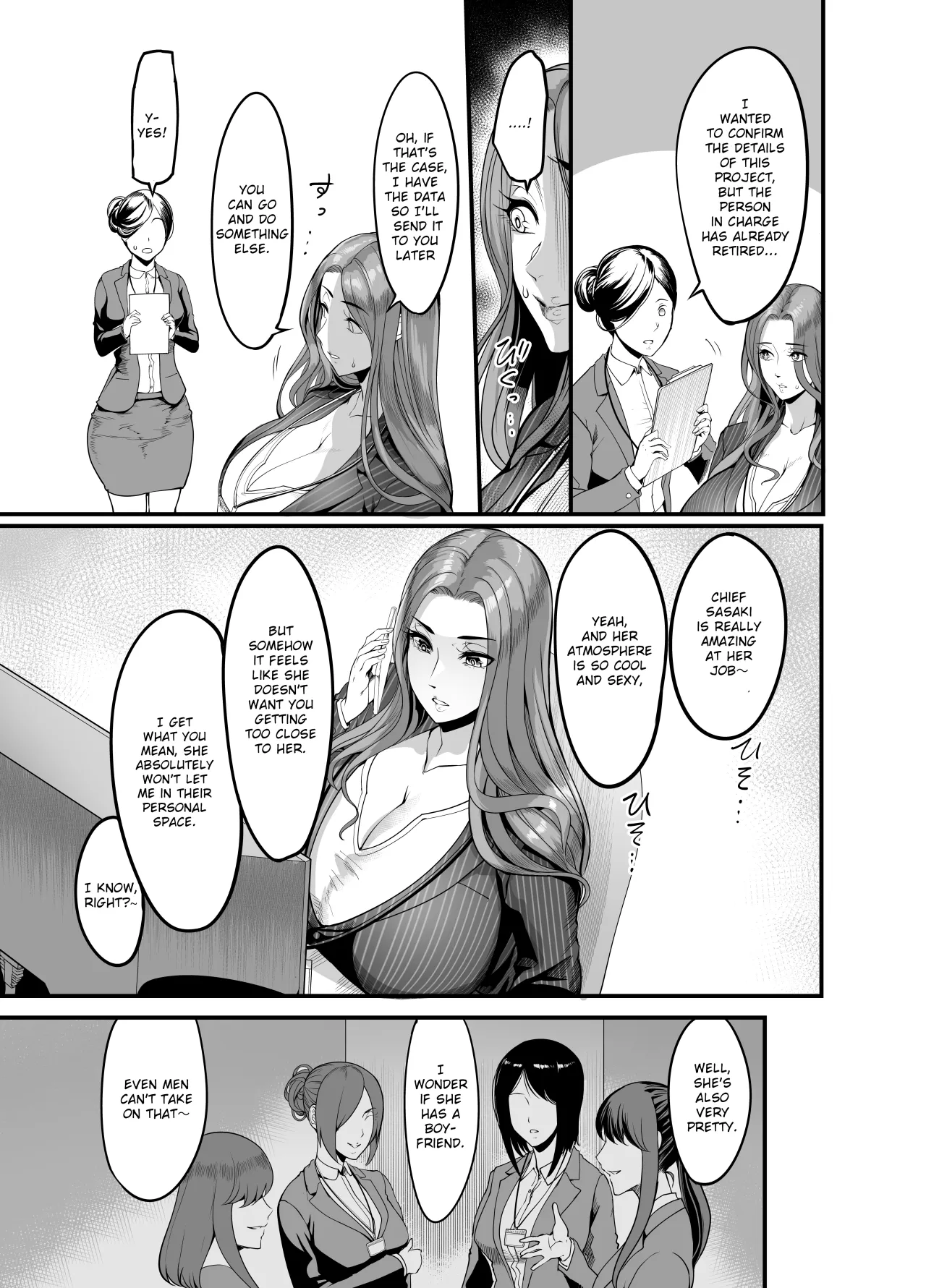 Sawatta dake de Iku Onna Shokuba no Babaa Senpai 6