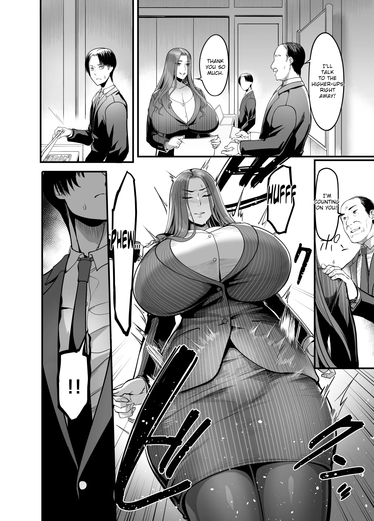 Sawatta dake de Iku Onna Shokuba no Babaa Senpai 65