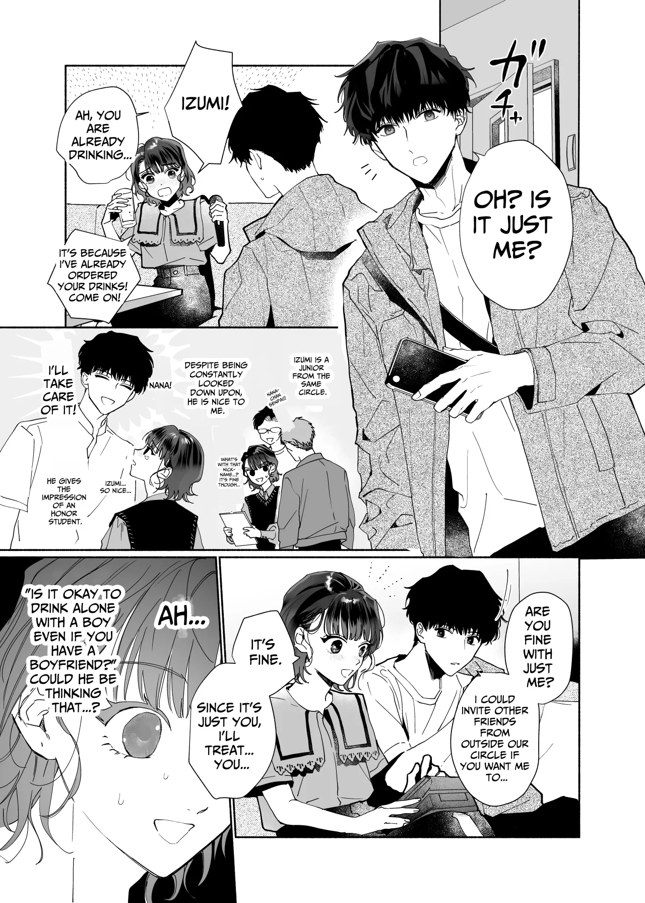 Sawayaka Kouhai Izumi-kun wa Dekiai Shuuchaku-kei deshita 4
