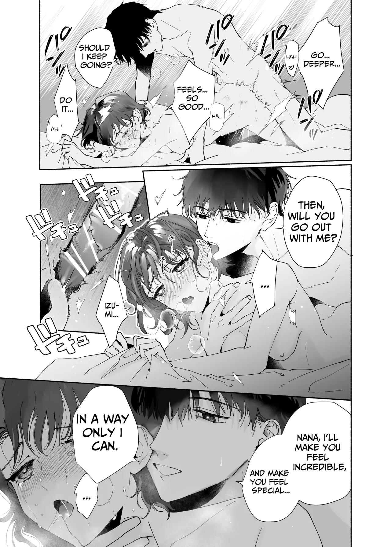 Sawayaka Kouhai Izumi-kun wa Dekiai Shuuchaku-kei deshita 36