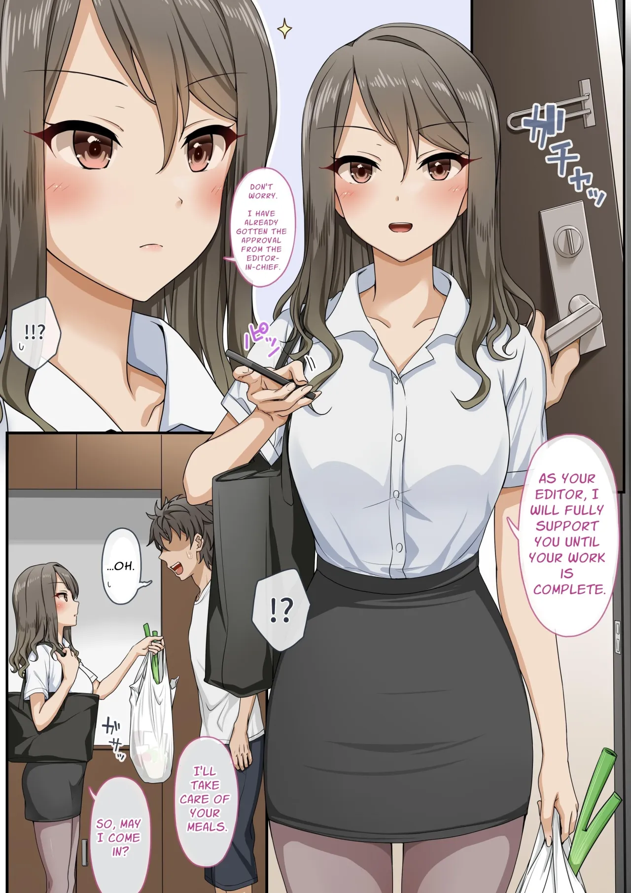 Sawayaki Bijin no Eromanga Henshuu-san ni Nukimakutte Morai nagara Genkou Ganbaru Hanashi 3