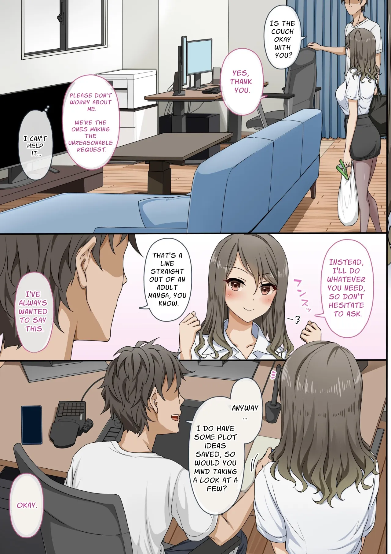 Sawayaki Bijin no Eromanga Henshuu-san ni Nukimakutte Morai nagara Genkou Ganbaru Hanashi 4