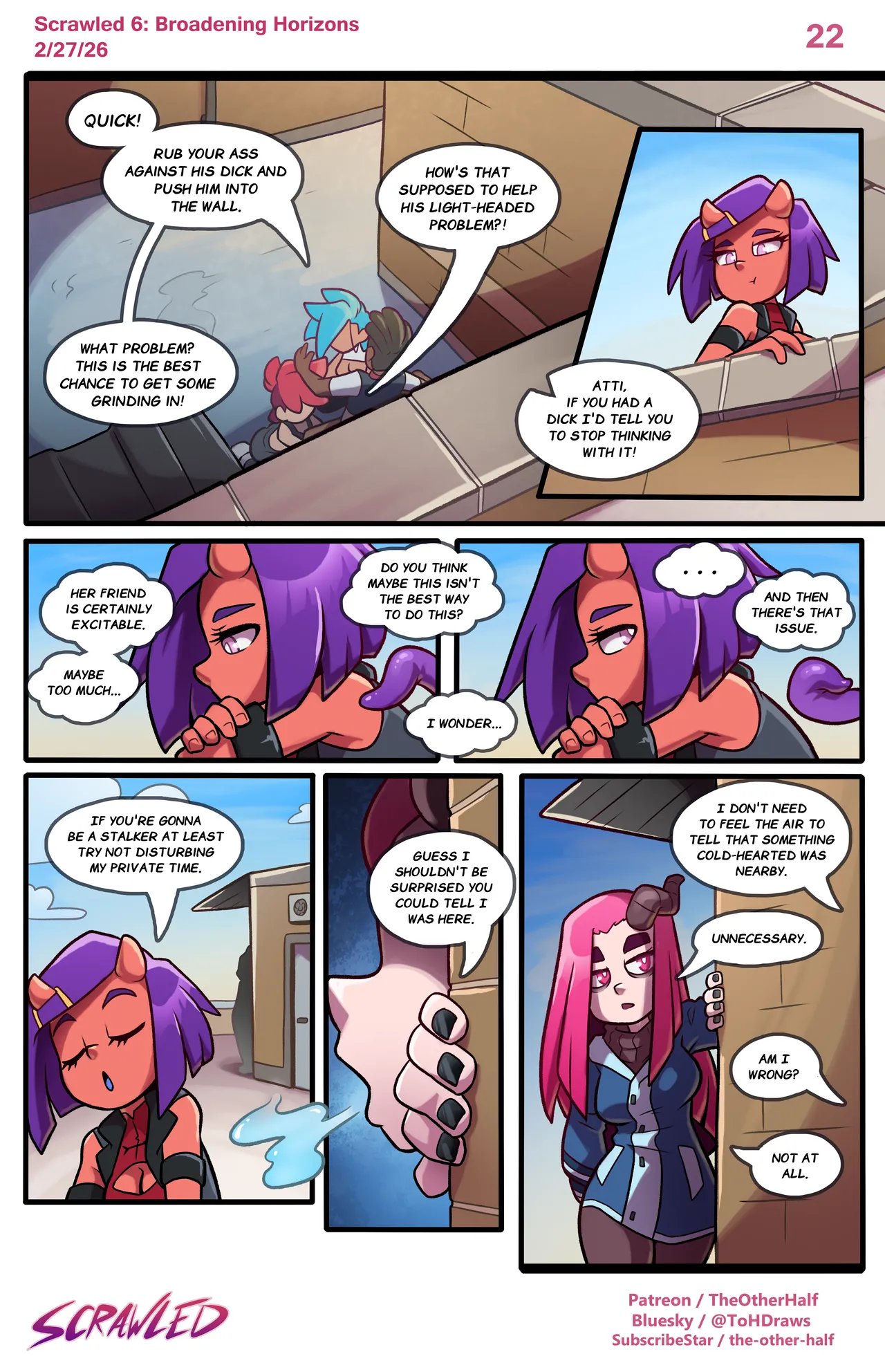 Scrawled 6: Broadening Horizons 21